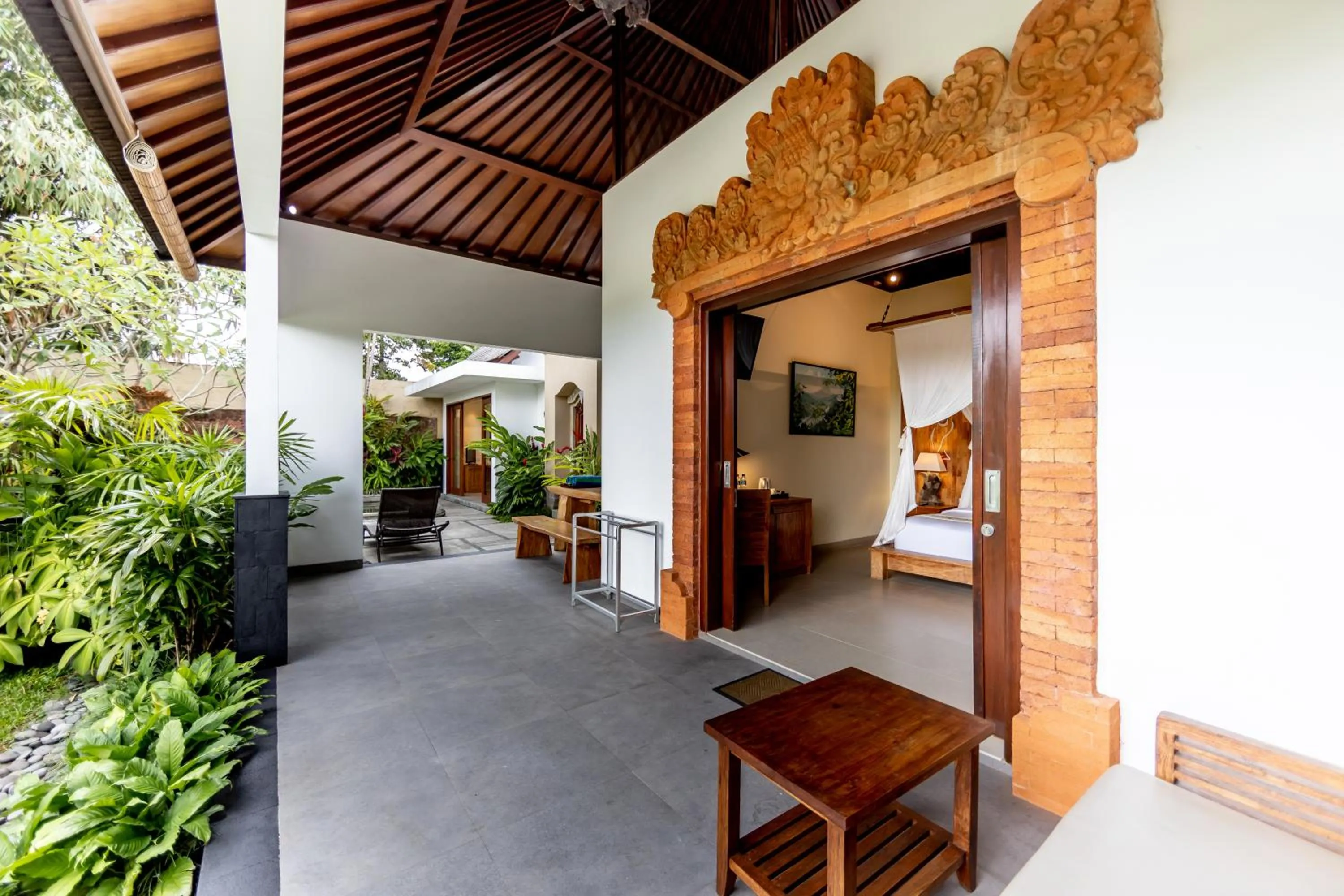 Balcony/Terrace in Anumana Village Ubud