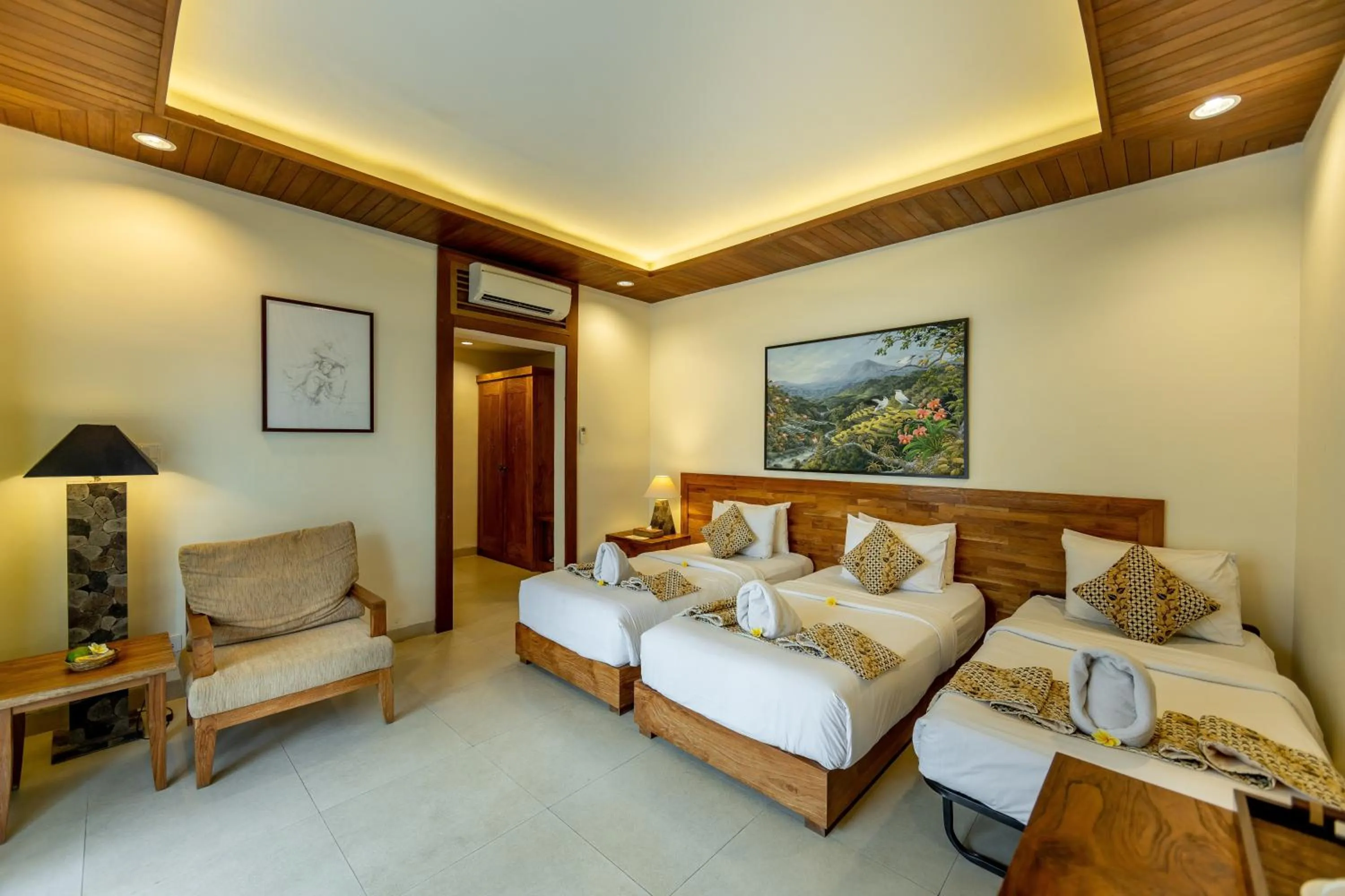 Bedroom, Bed in Anumana Village Ubud