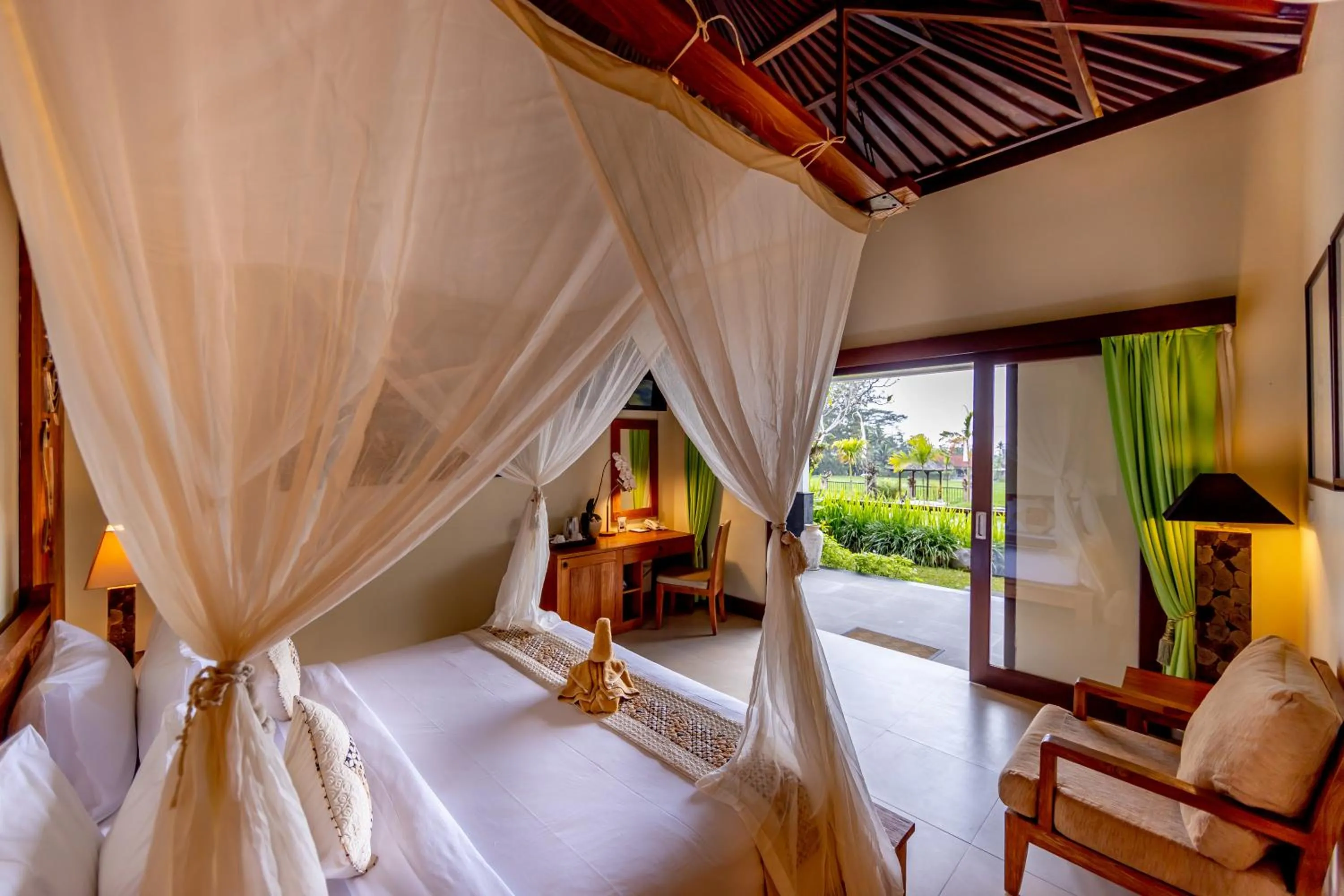 Bedroom, Bed in Anumana Village Ubud