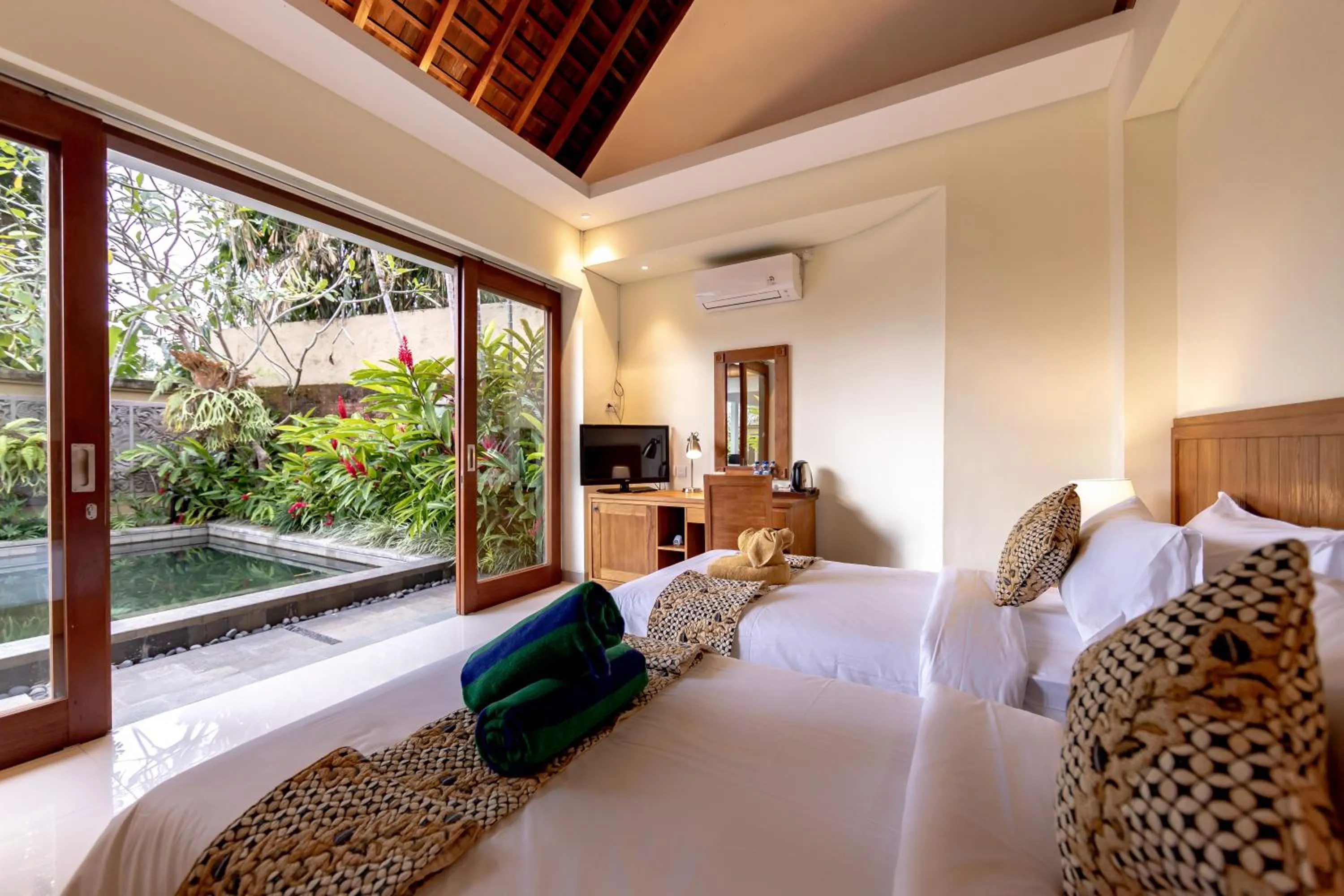 Bedroom, Bed in Anumana Village Ubud