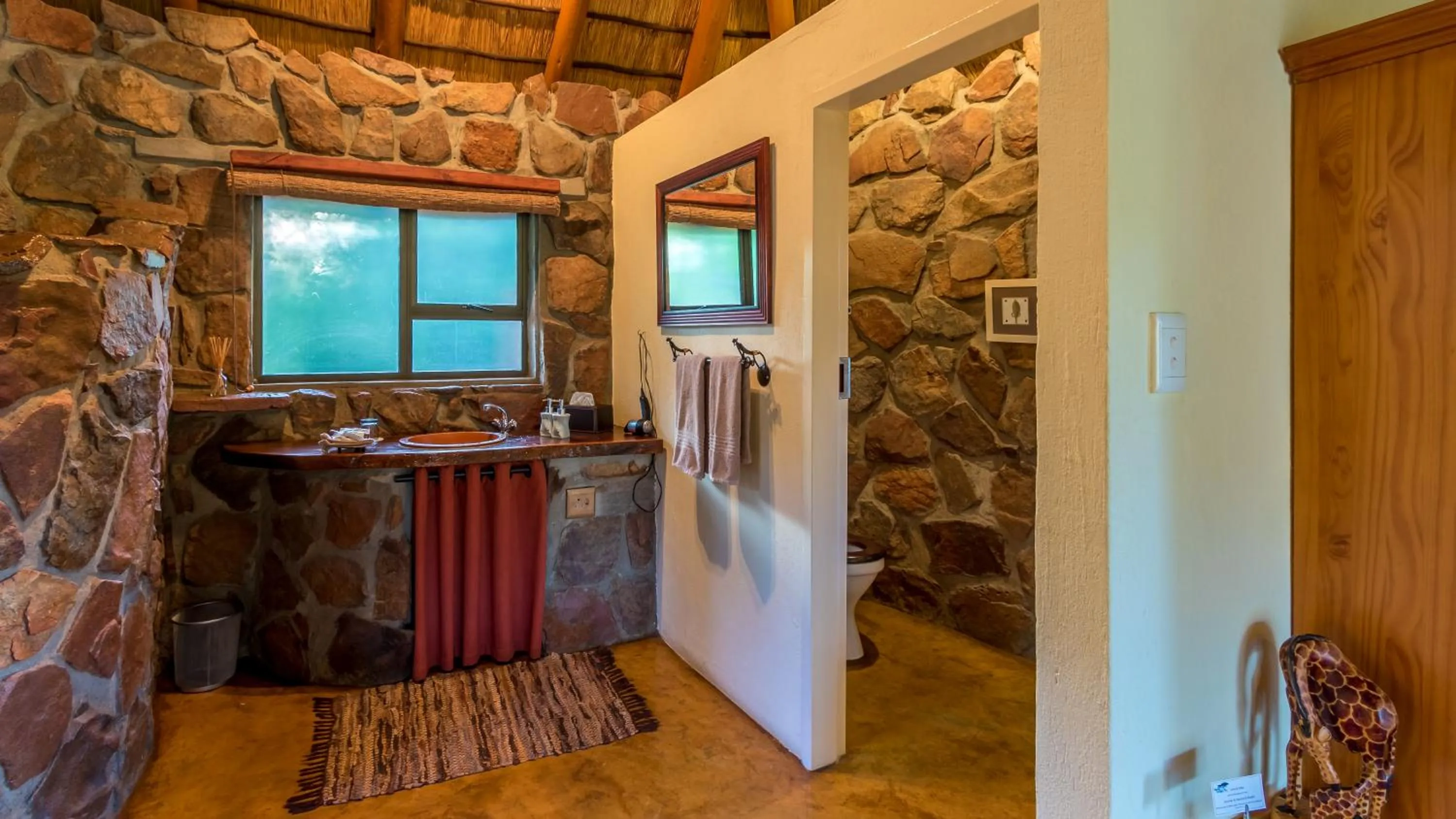 Bathroom in Iketla Lodge