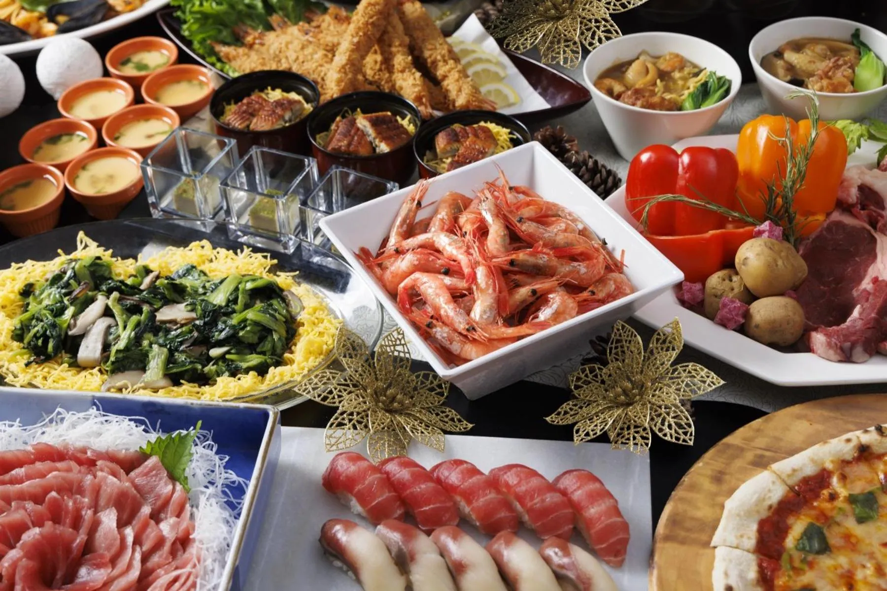 Food and drinks in Hakone Kowakien Hotel