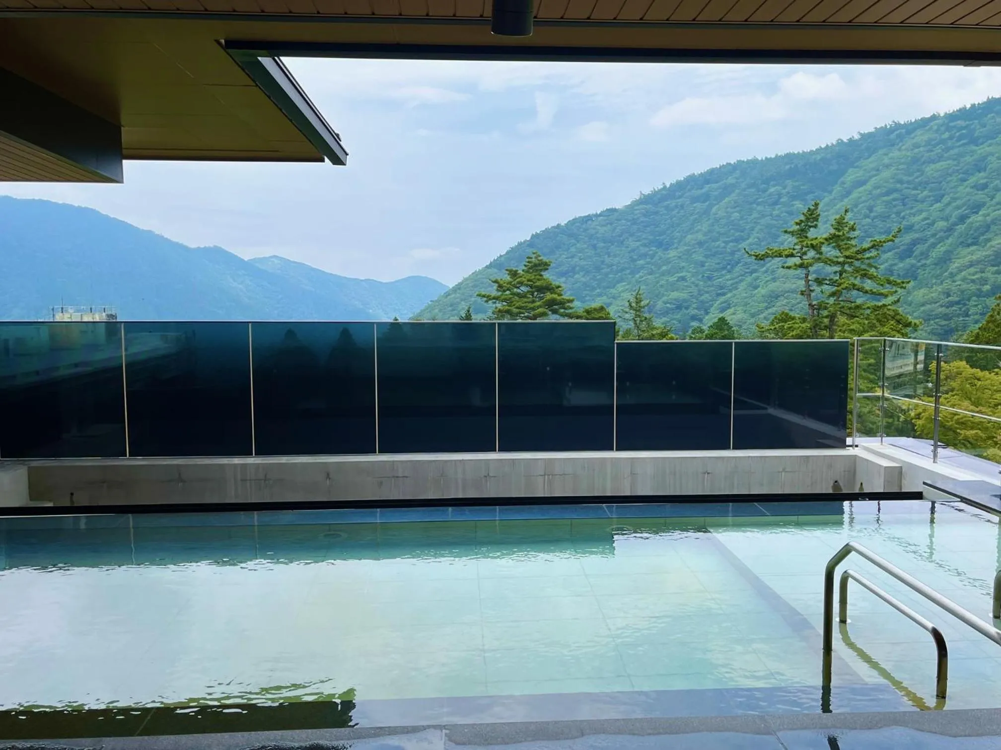 Hot Spring Bath in Hakone Kowakien Hotel