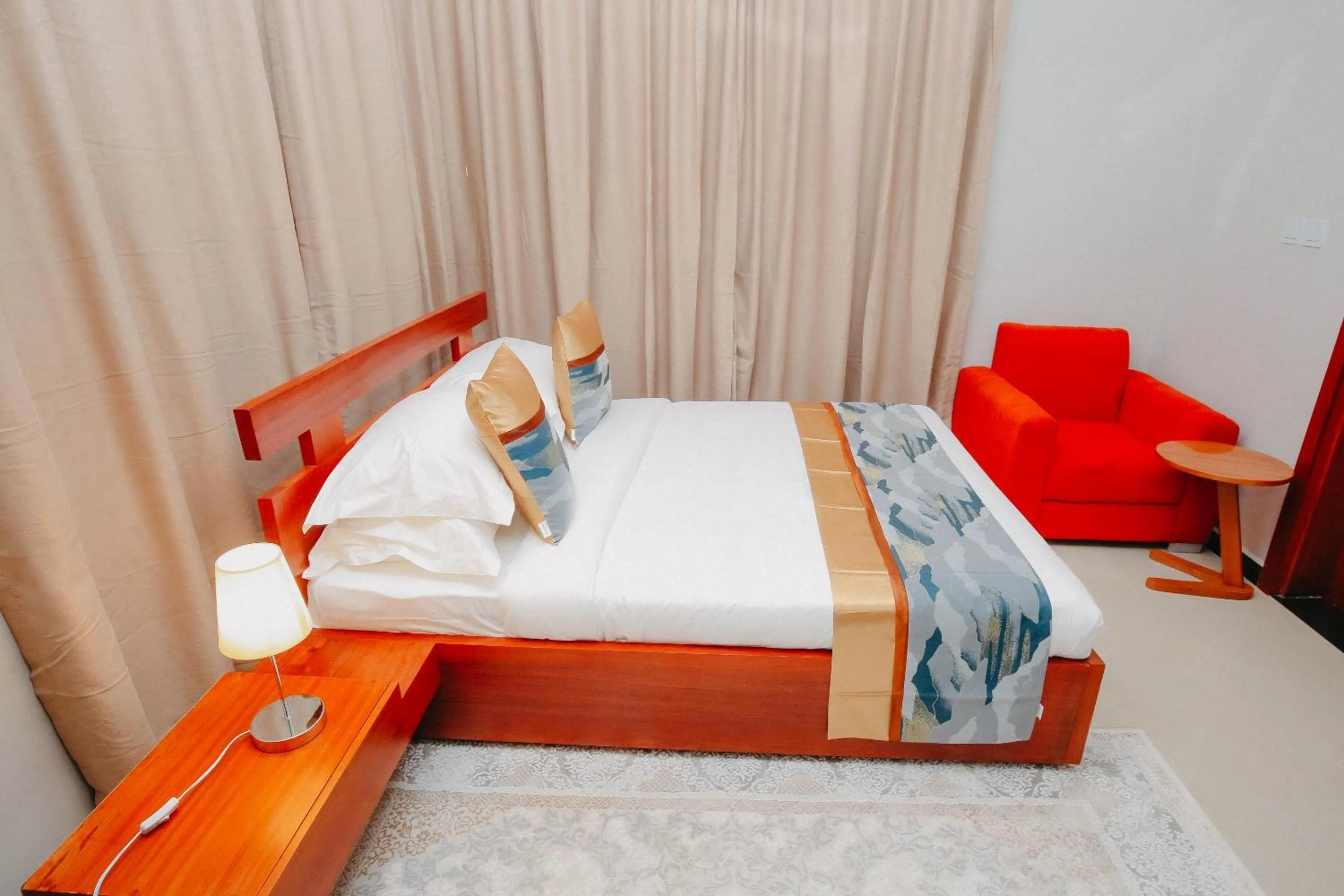 Bedroom in Inoga Luxury Hotel