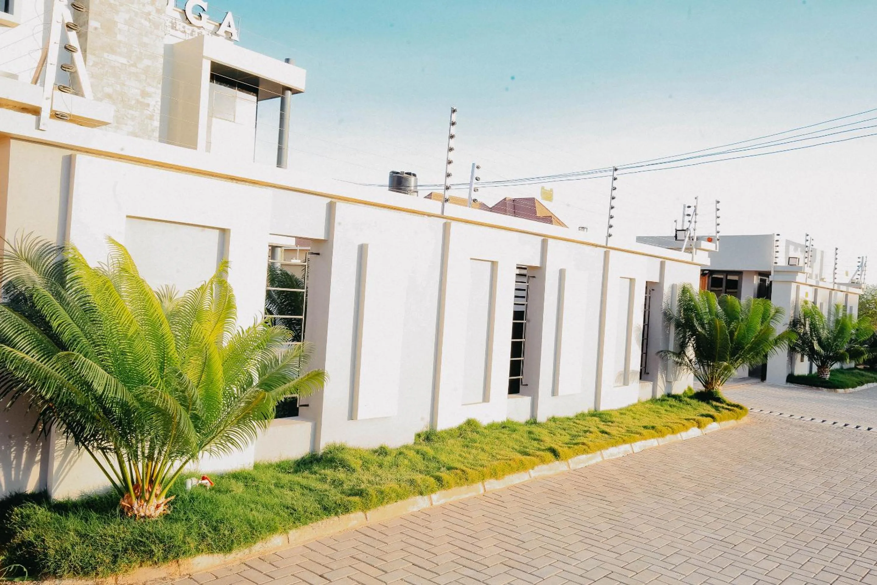 Garden in Inoga Luxury Hotel