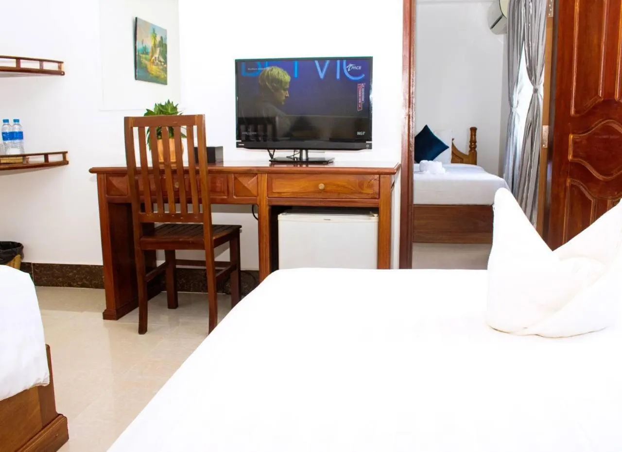 Bed in The Blanc Residence