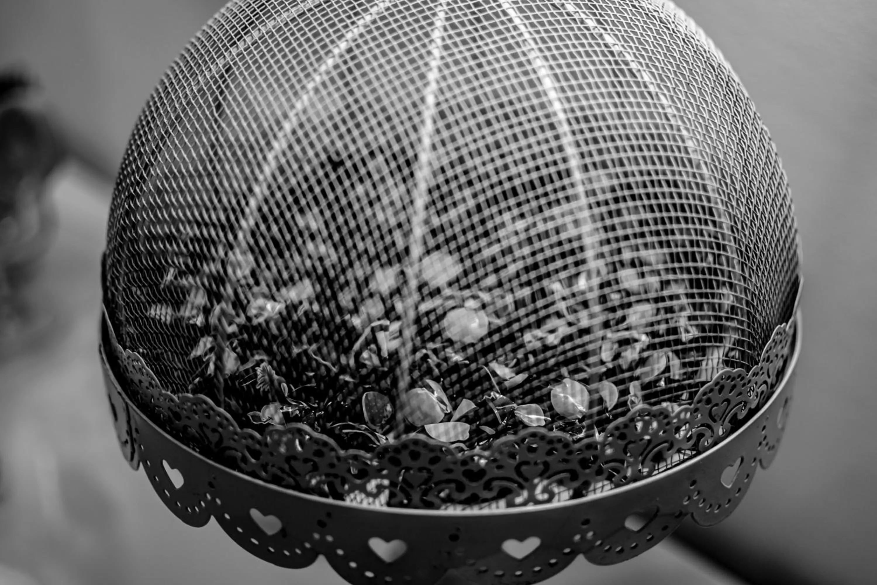 Decorative detail in Un Patio en Santa Cruz