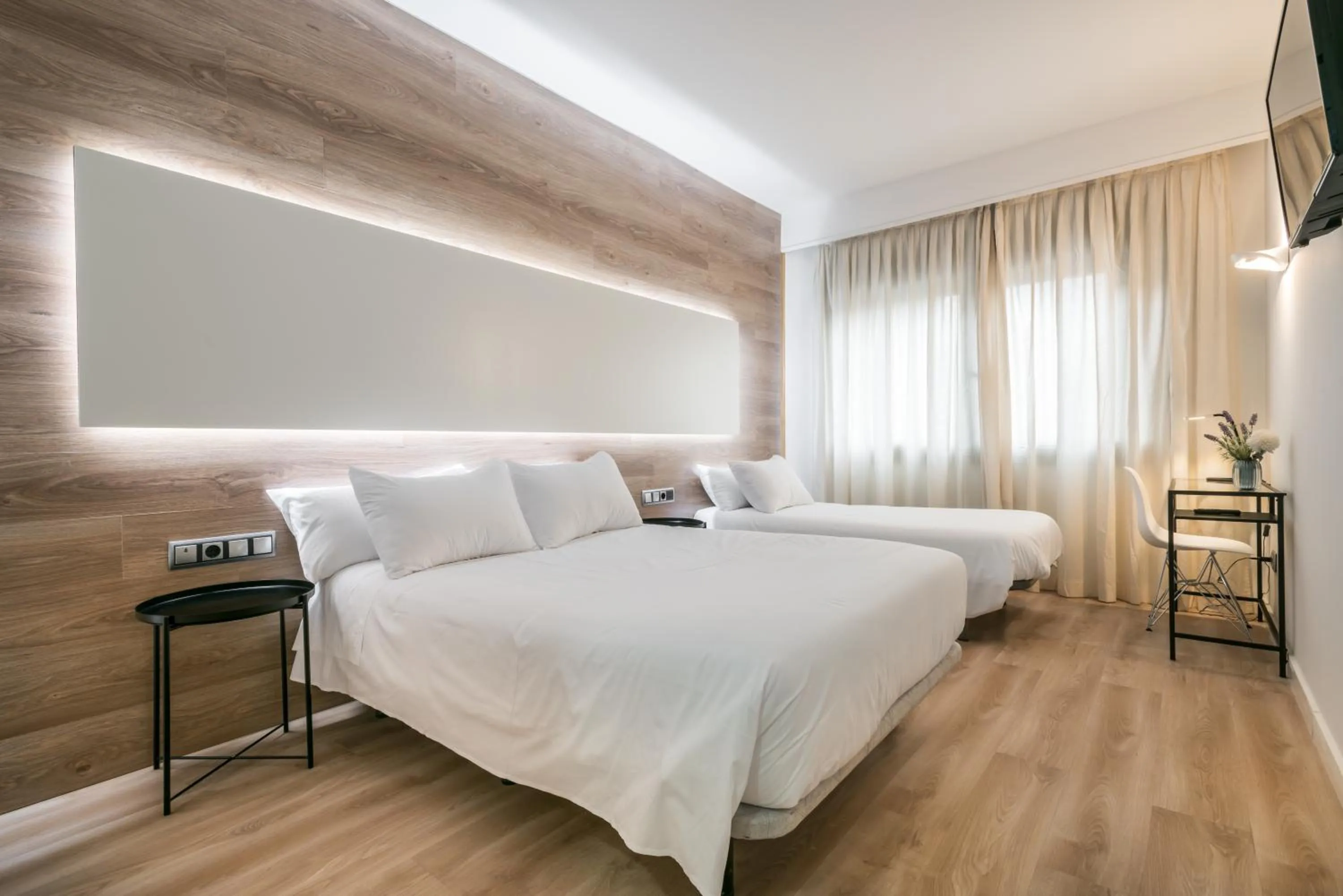 Bed in Hotel Sansi Park