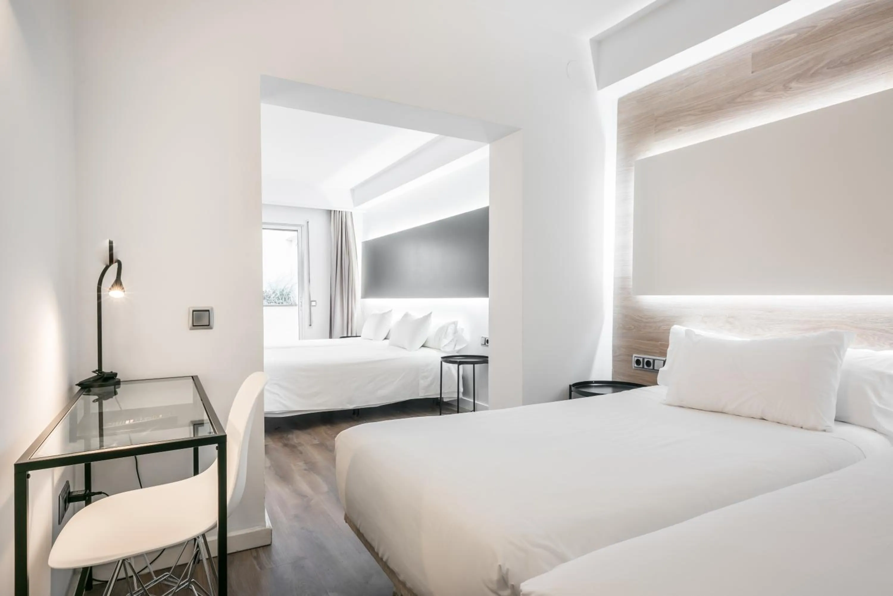 Bed in Hotel Sansi Park