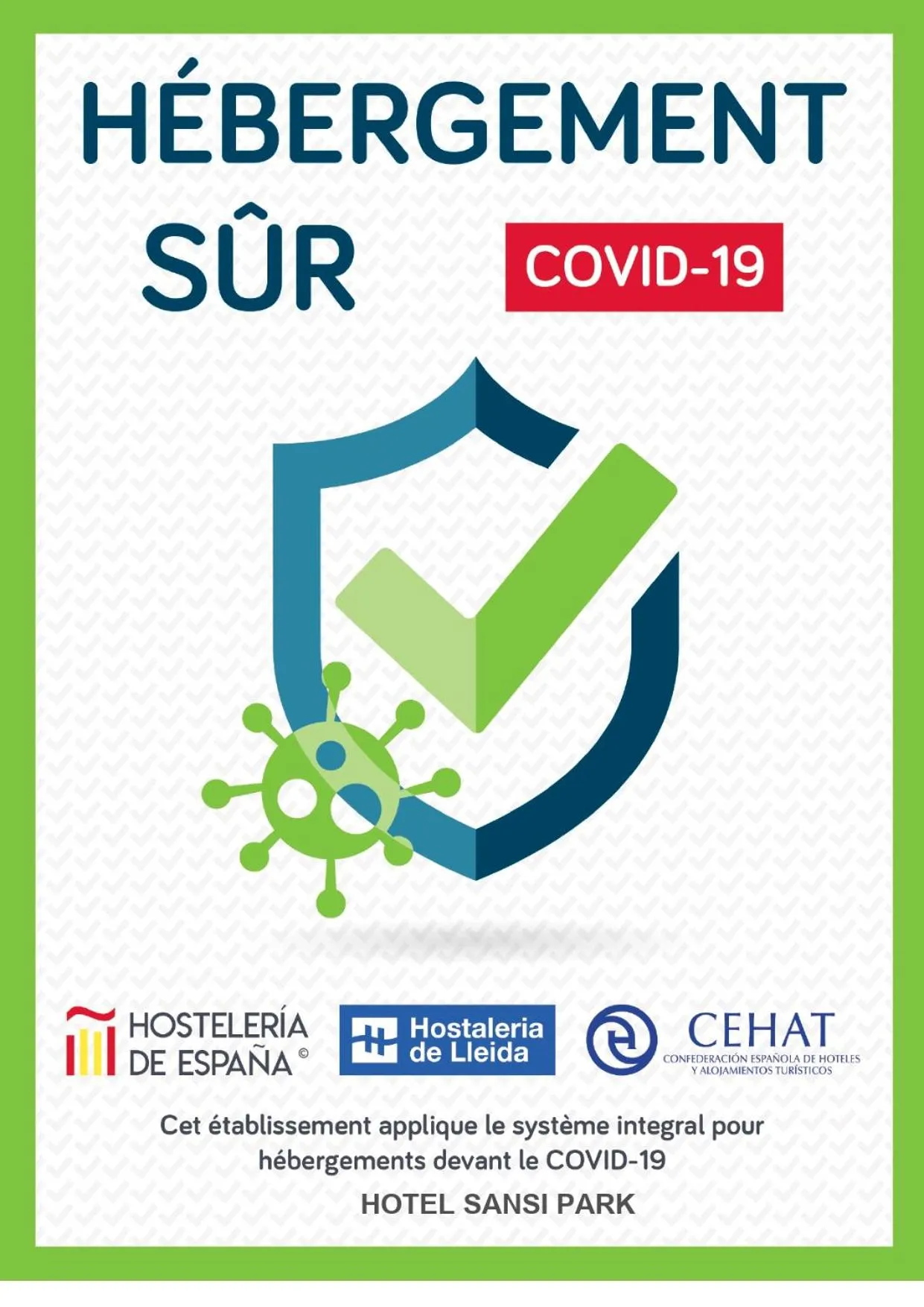 Certificate/Award in Hotel Sansi Park