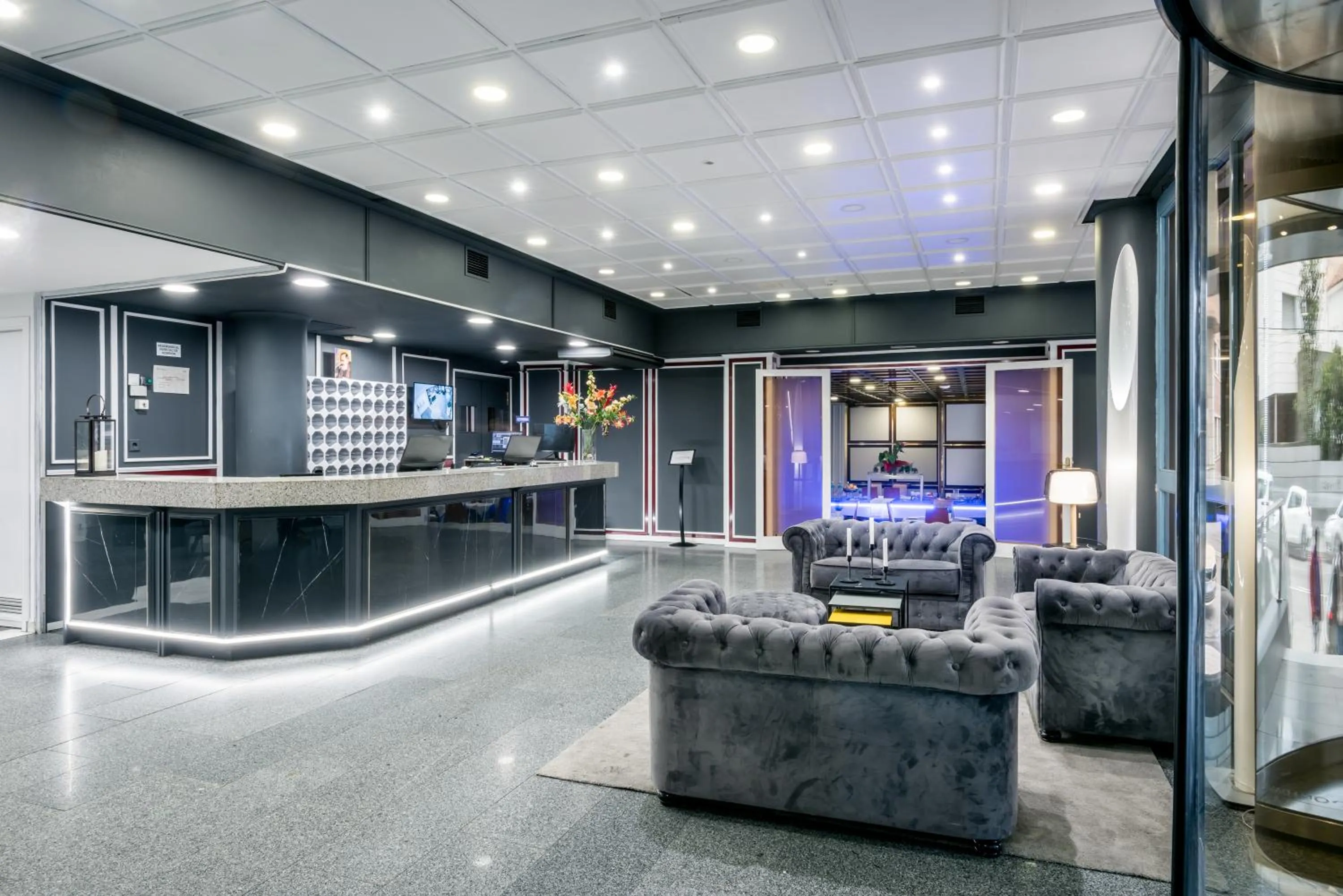 Lobby or reception in Hotel Sansi Park