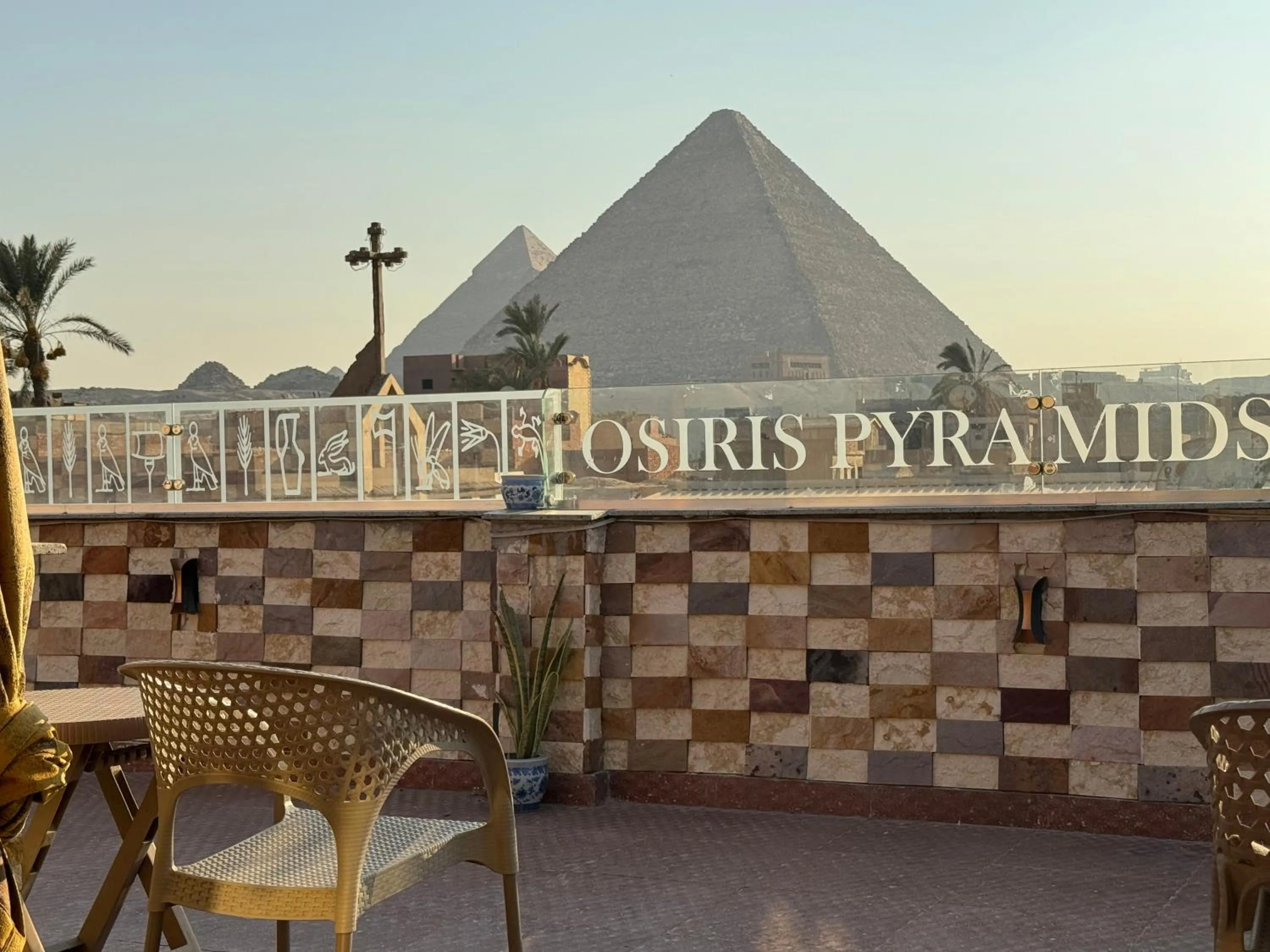 Day in Osiris pyramids view inn