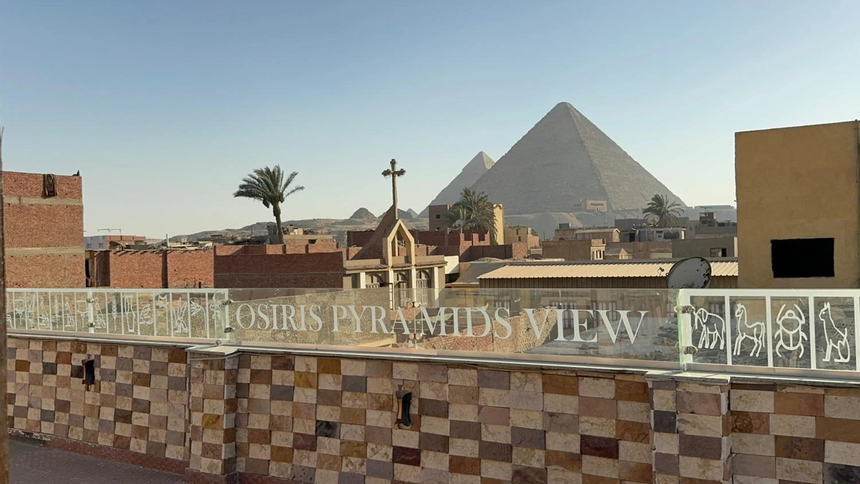 Nearby landmark in Osiris pyramids view inn