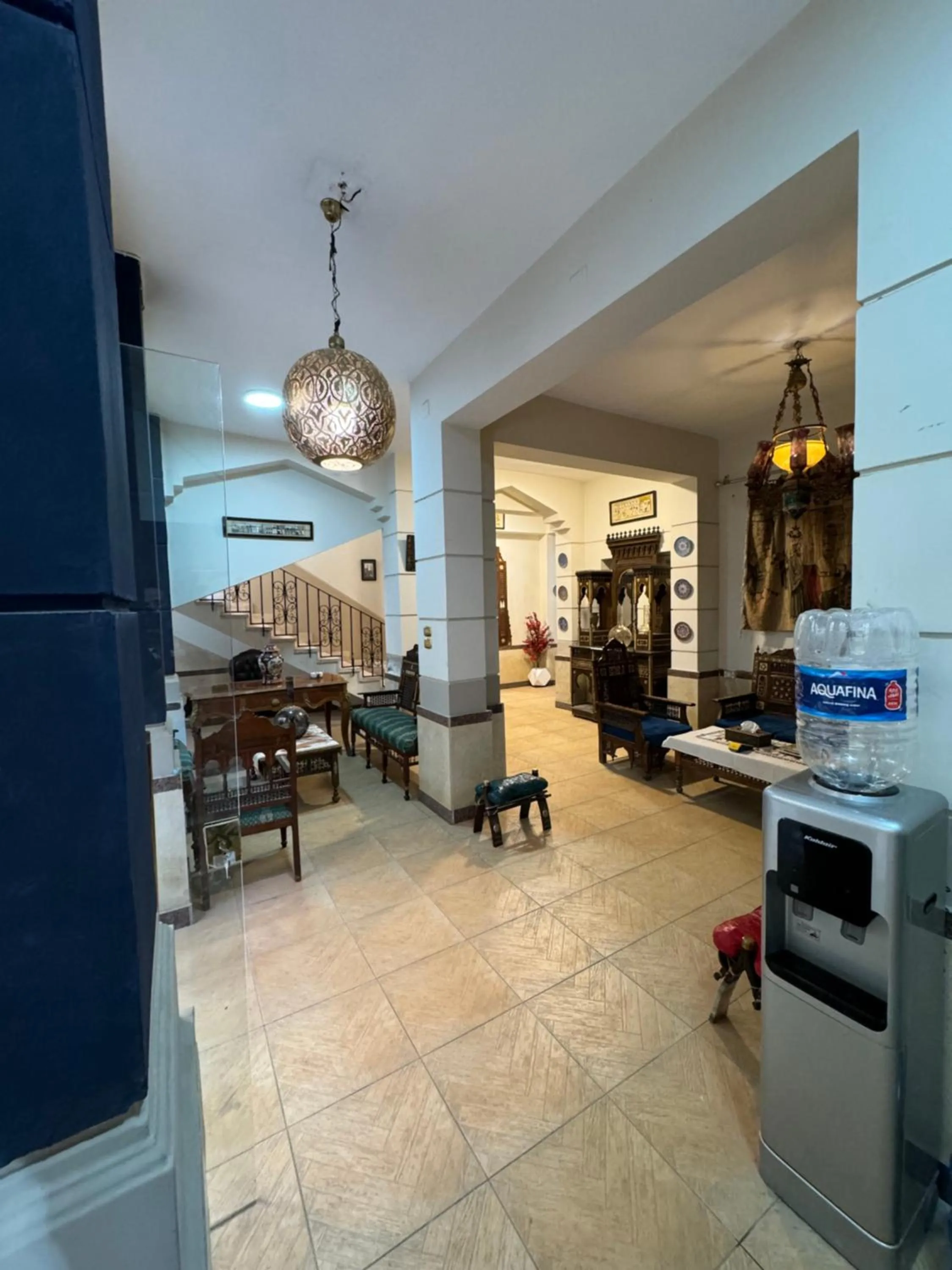 Lobby or reception in Osiris pyramids view inn