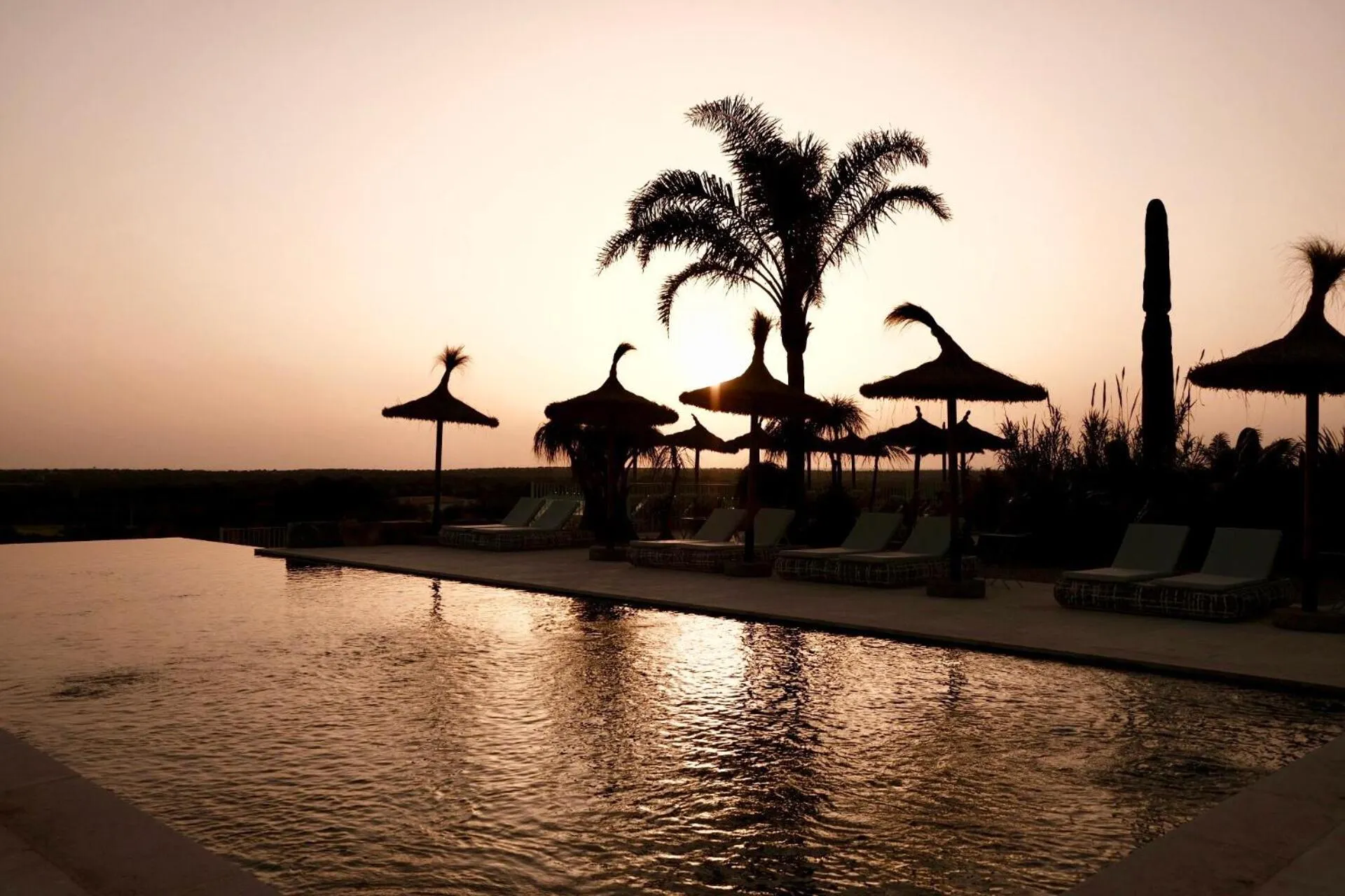 Swimming pool in Finca Hotel Rural Es Turó