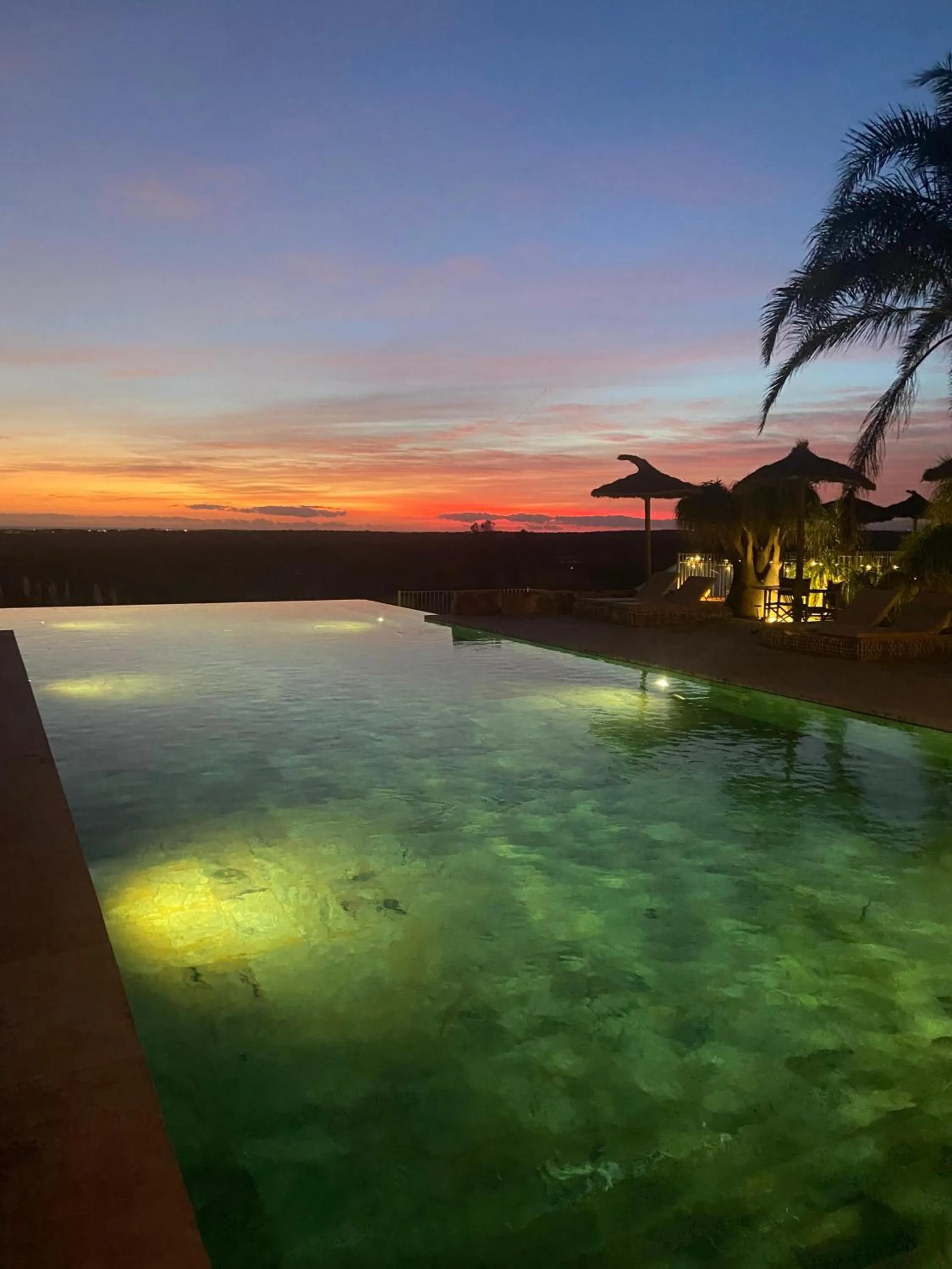 Swimming pool in Finca Hotel Rural Es Turó