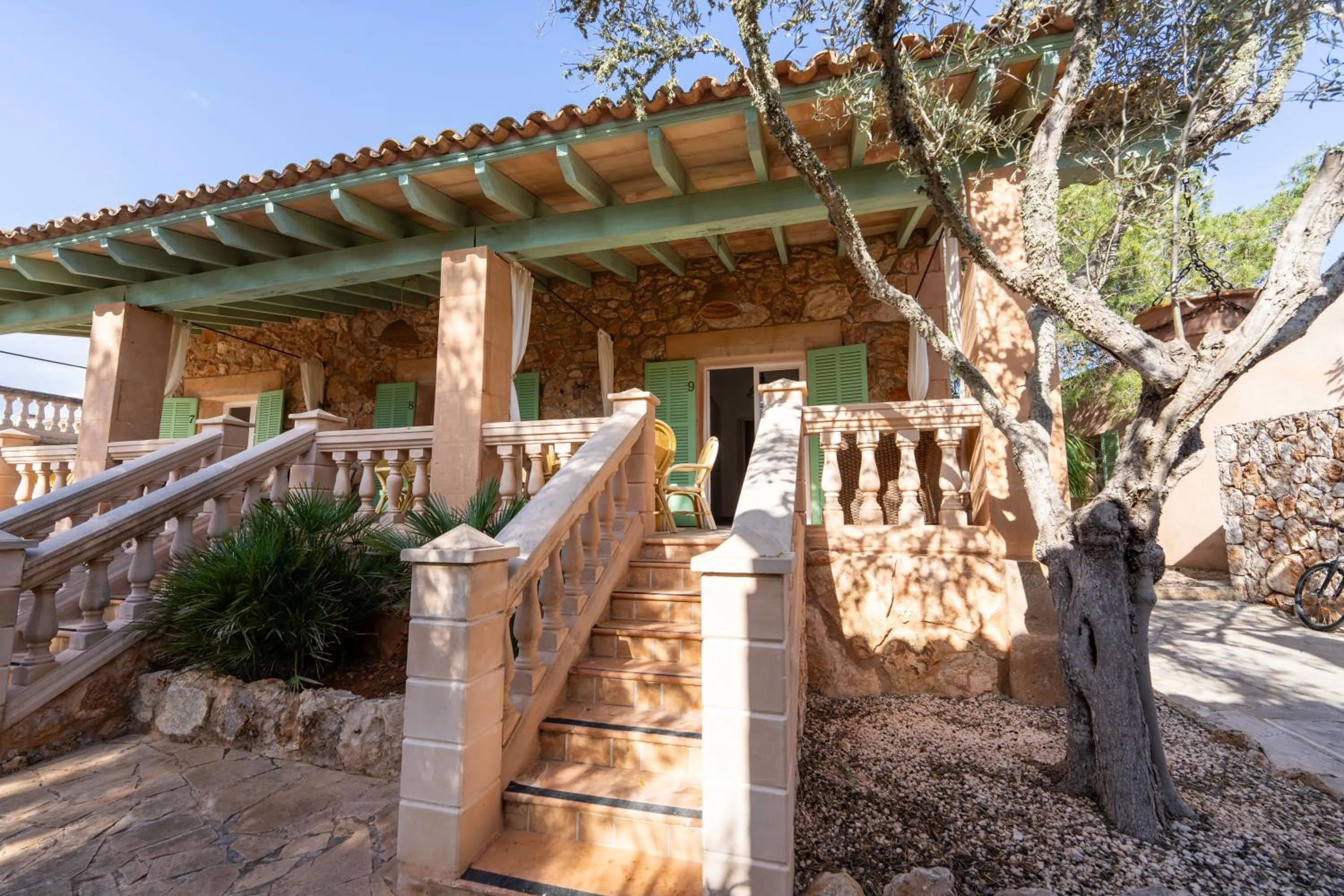 Balcony/Terrace in Finca Hotel Rural Es Turó