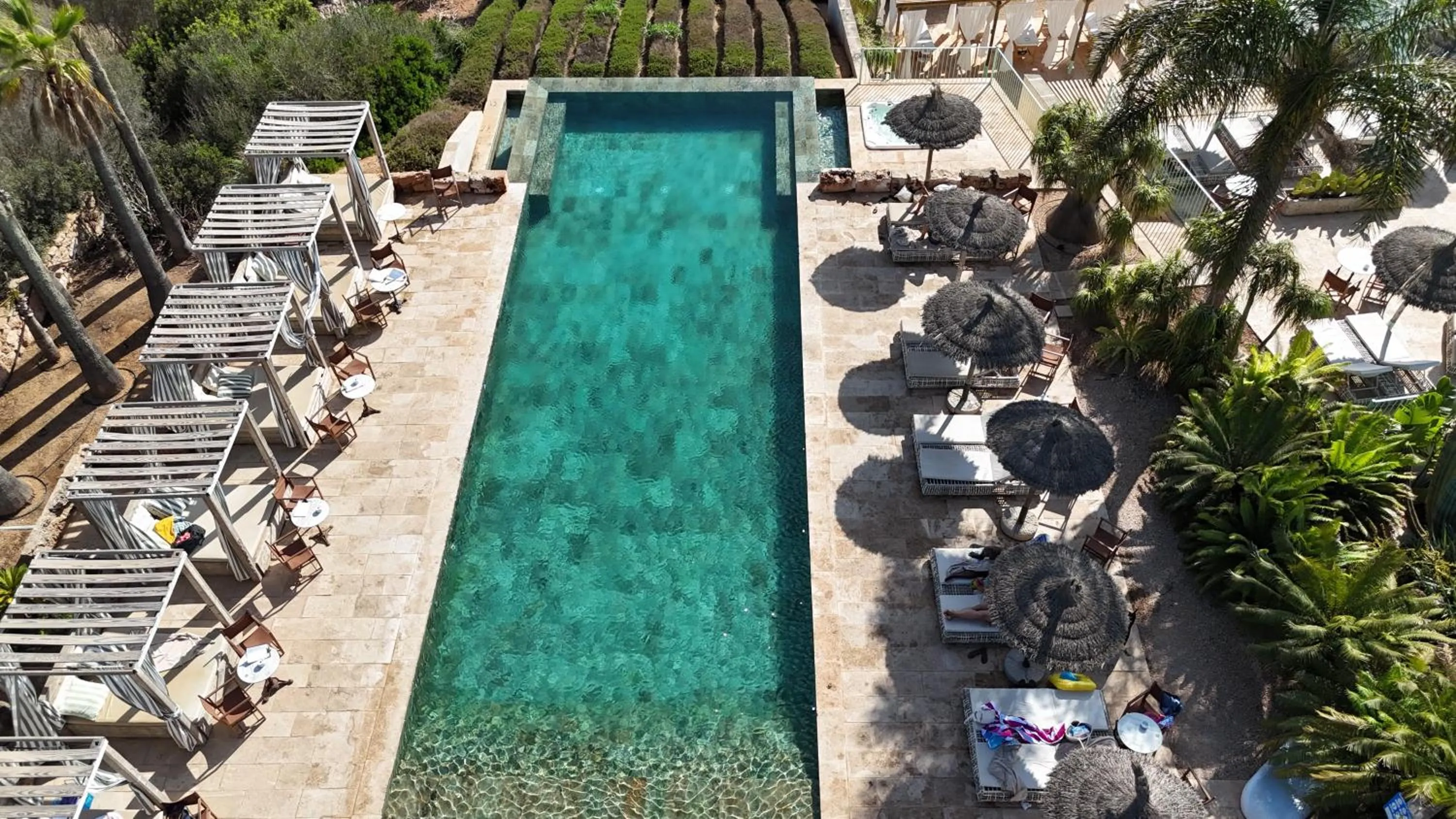 Swimming pool in Finca Hotel Rural Es Turó