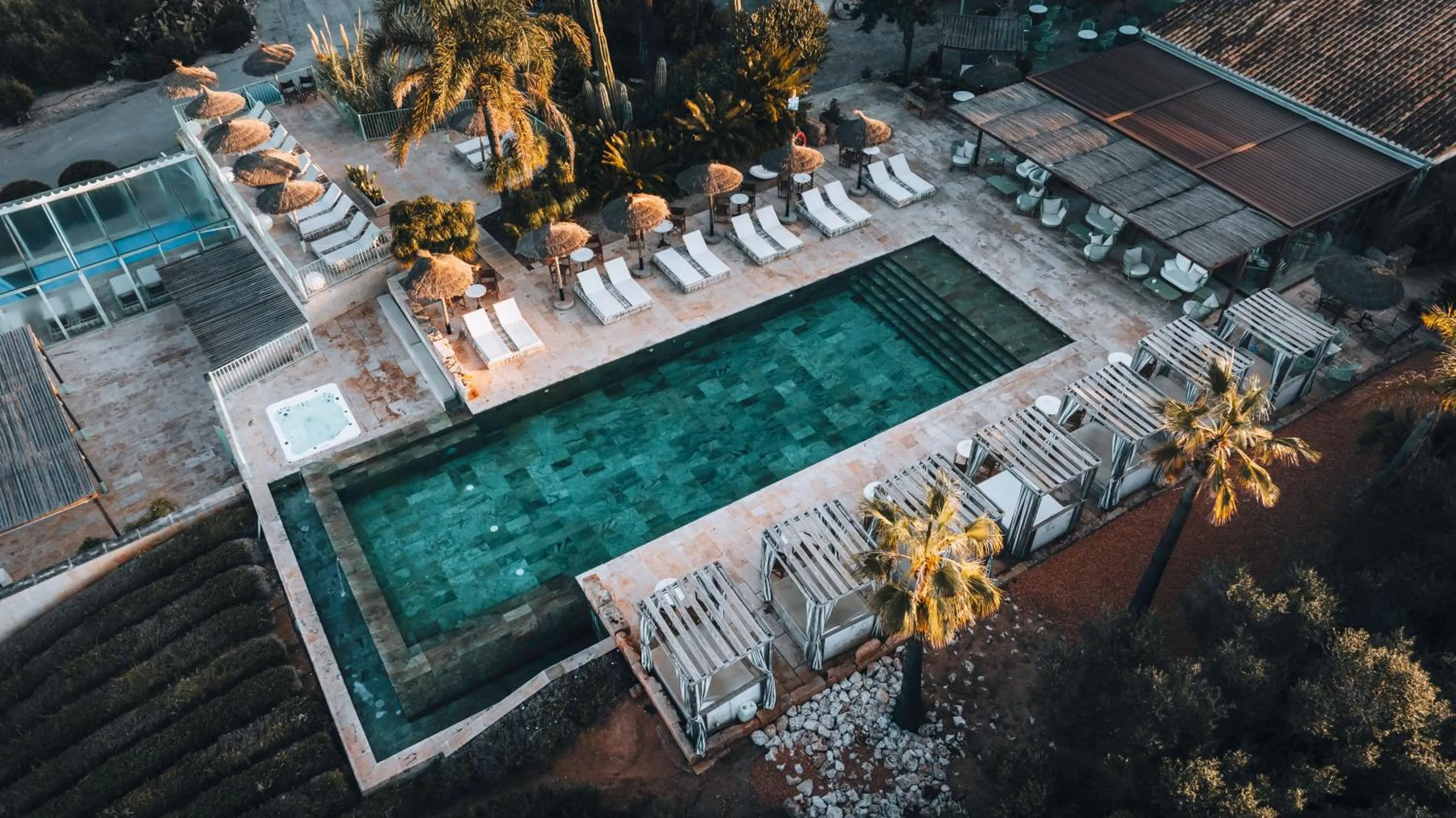 Swimming pool in Finca Hotel Rural Es Turó