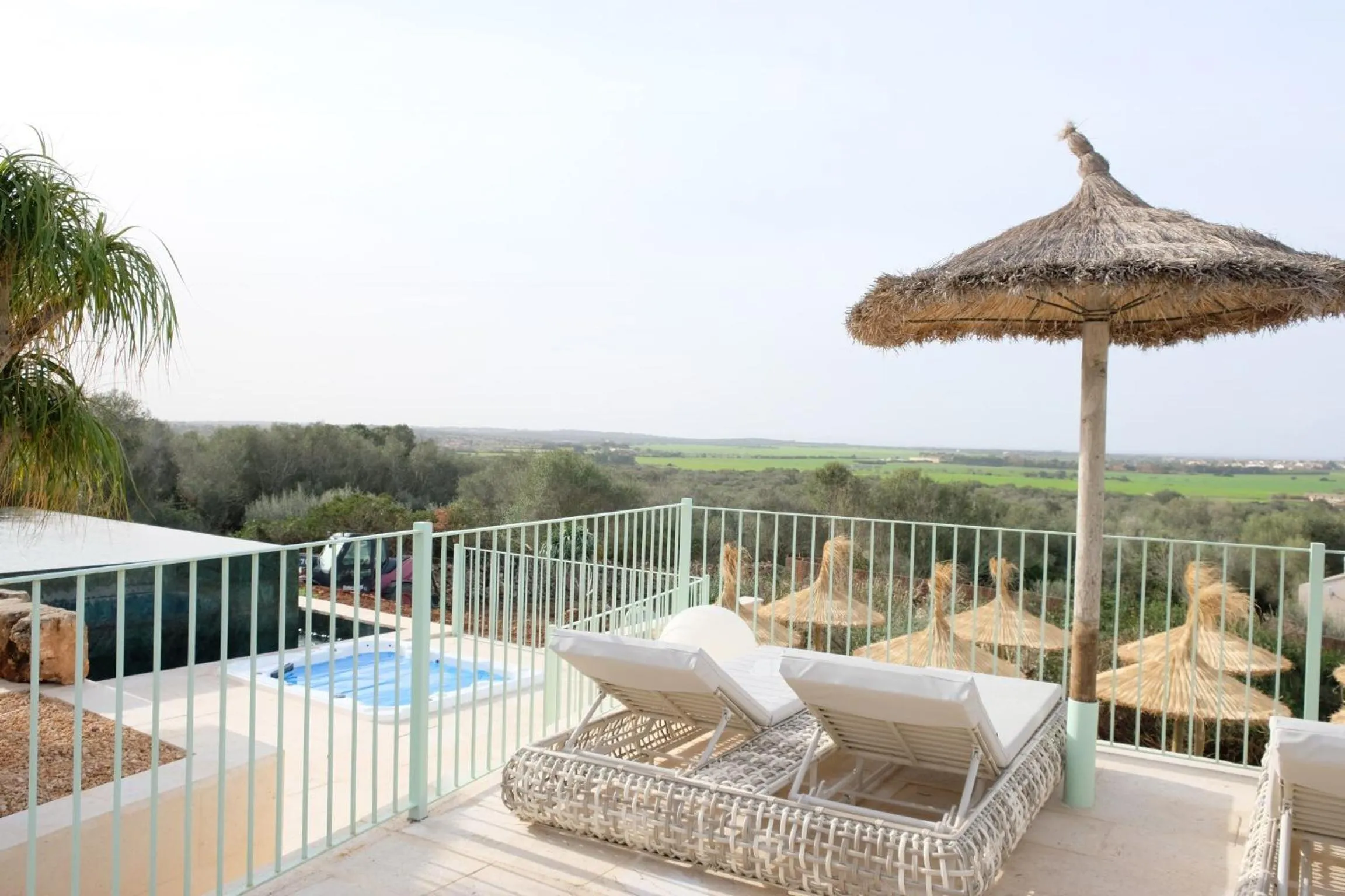 Balcony/Terrace in Finca Hotel Rural Es Turó