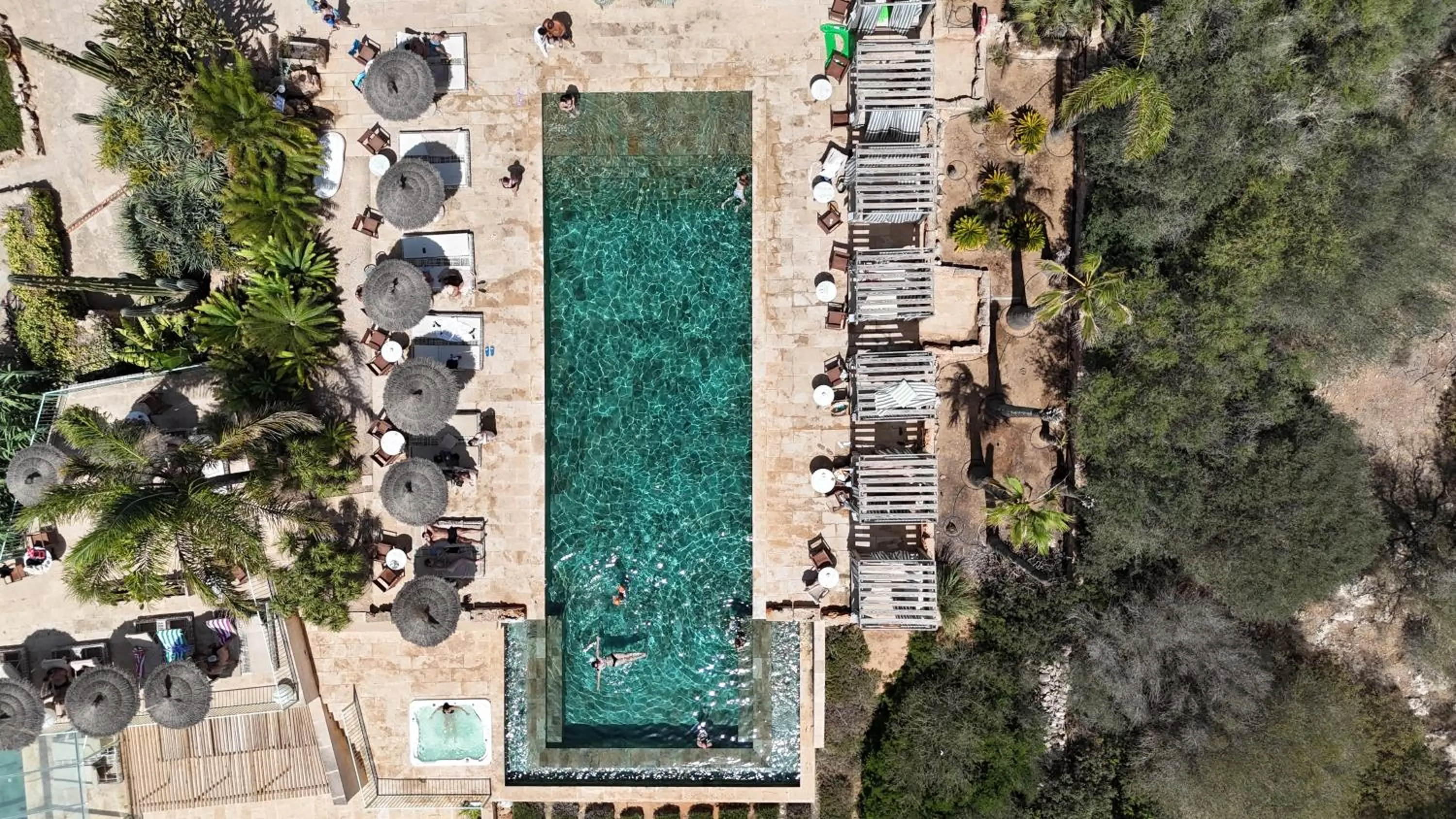 Swimming pool in Finca Hotel Rural Es Turó