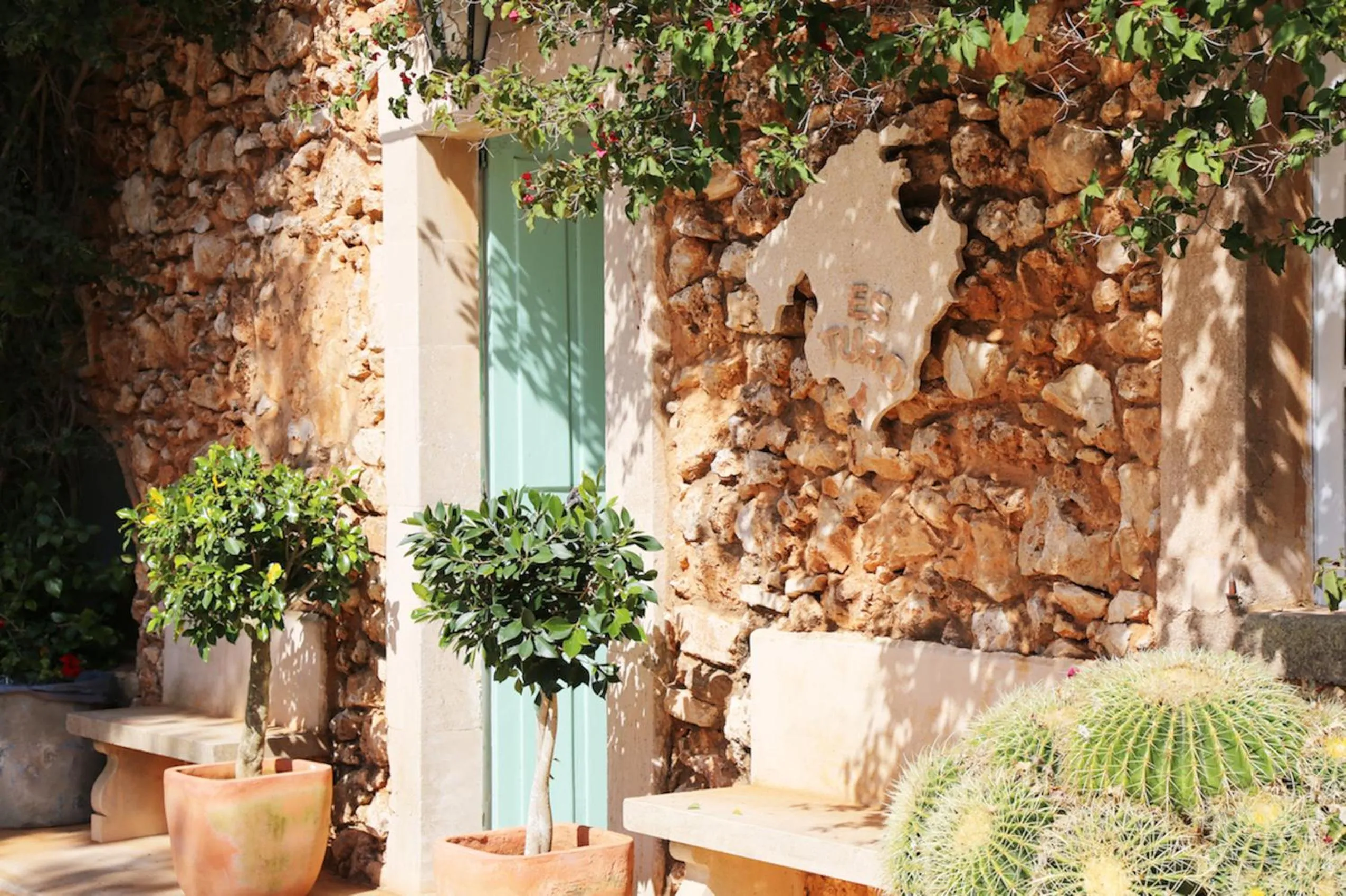 Lobby or reception in Finca Hotel Rural Es Turó