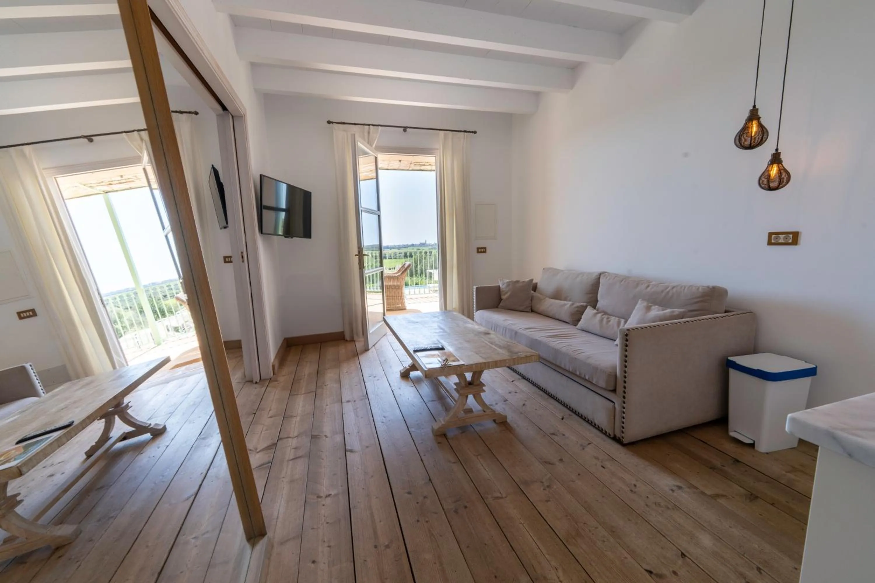 Living room in Finca Hotel Rural Es Turó