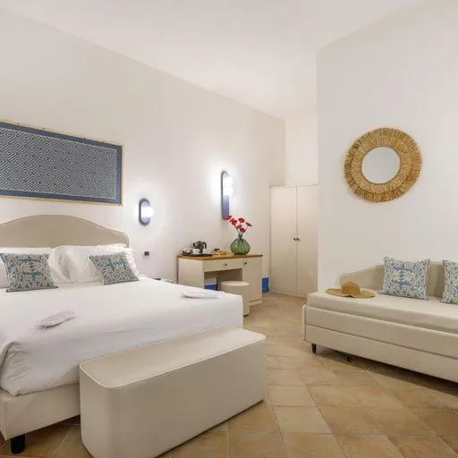 Photo of the whole room, Bed in Riva di Palo Beach Hotel