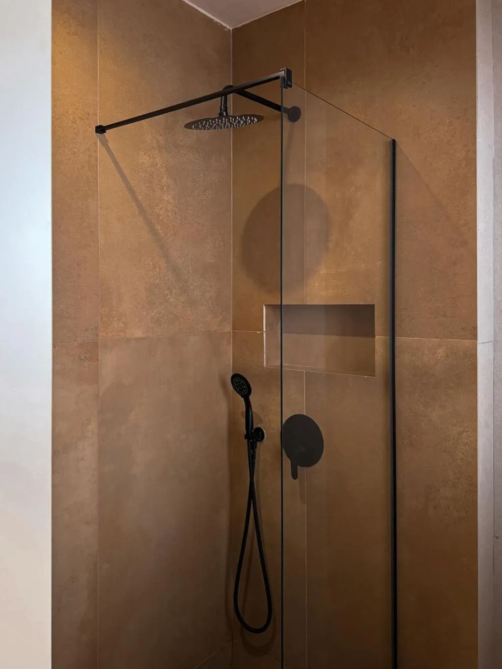 Shower in Apartamentos Playazul