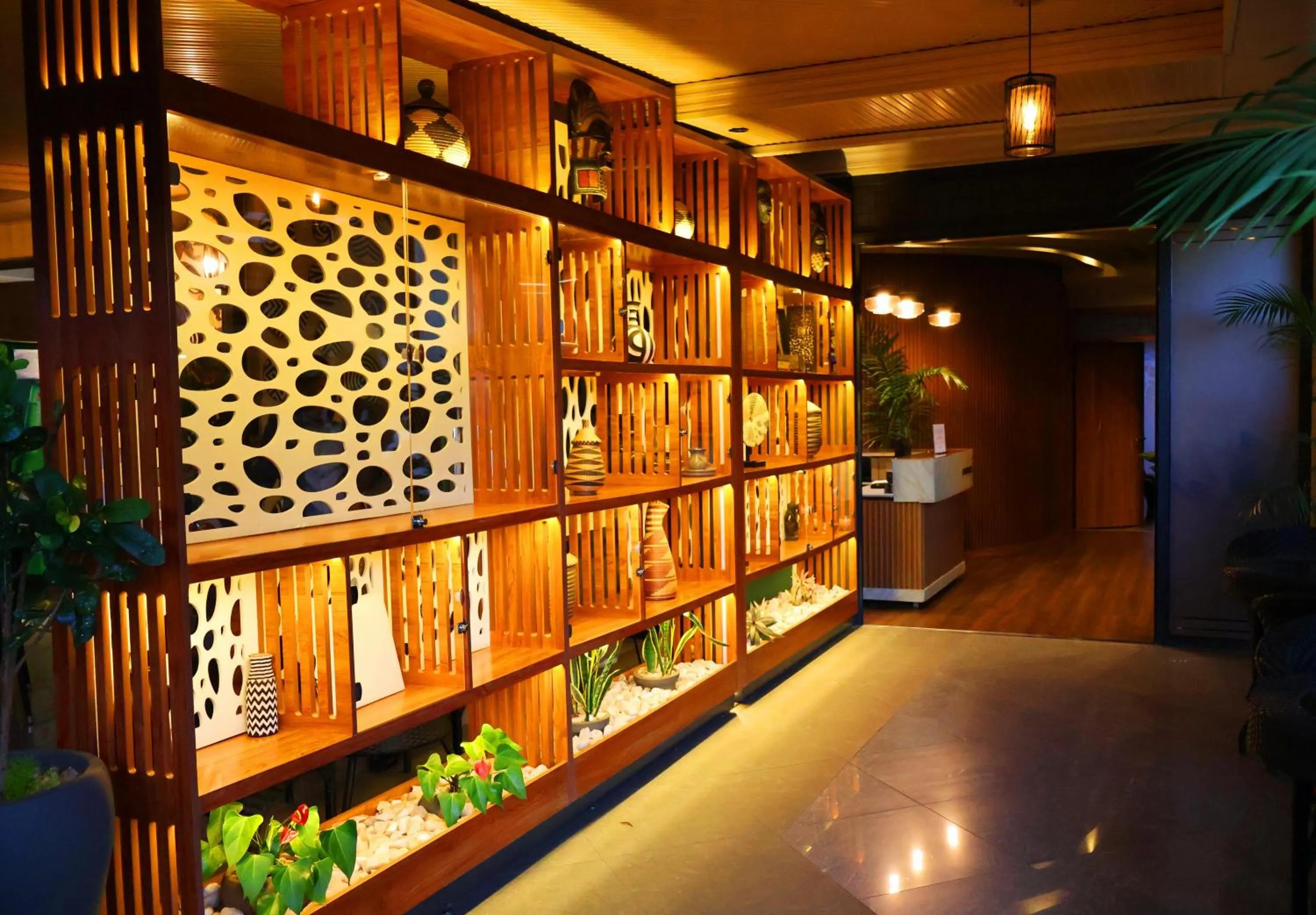 Decorative detail in Urban Park Suites Hotel