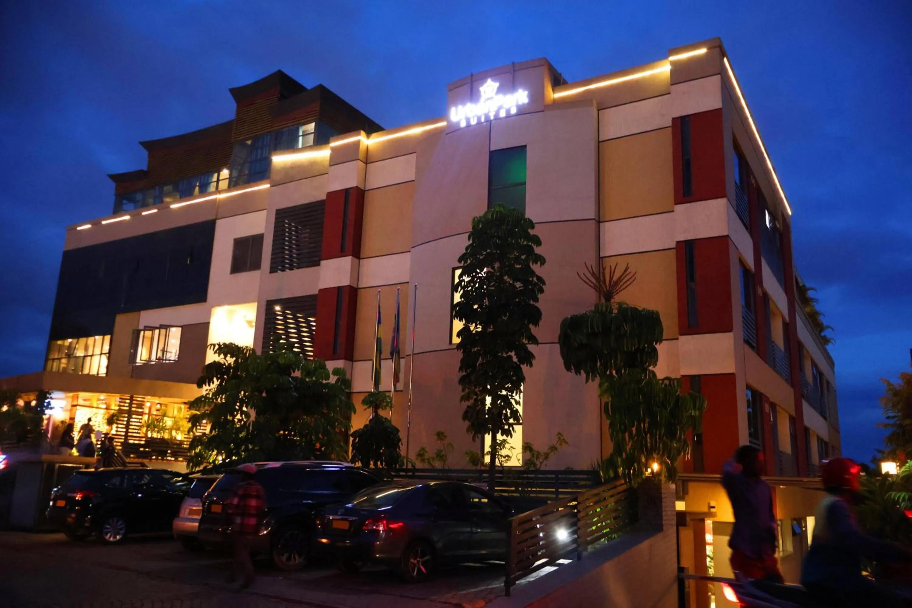 Property building in Urban Park Suites Hotel