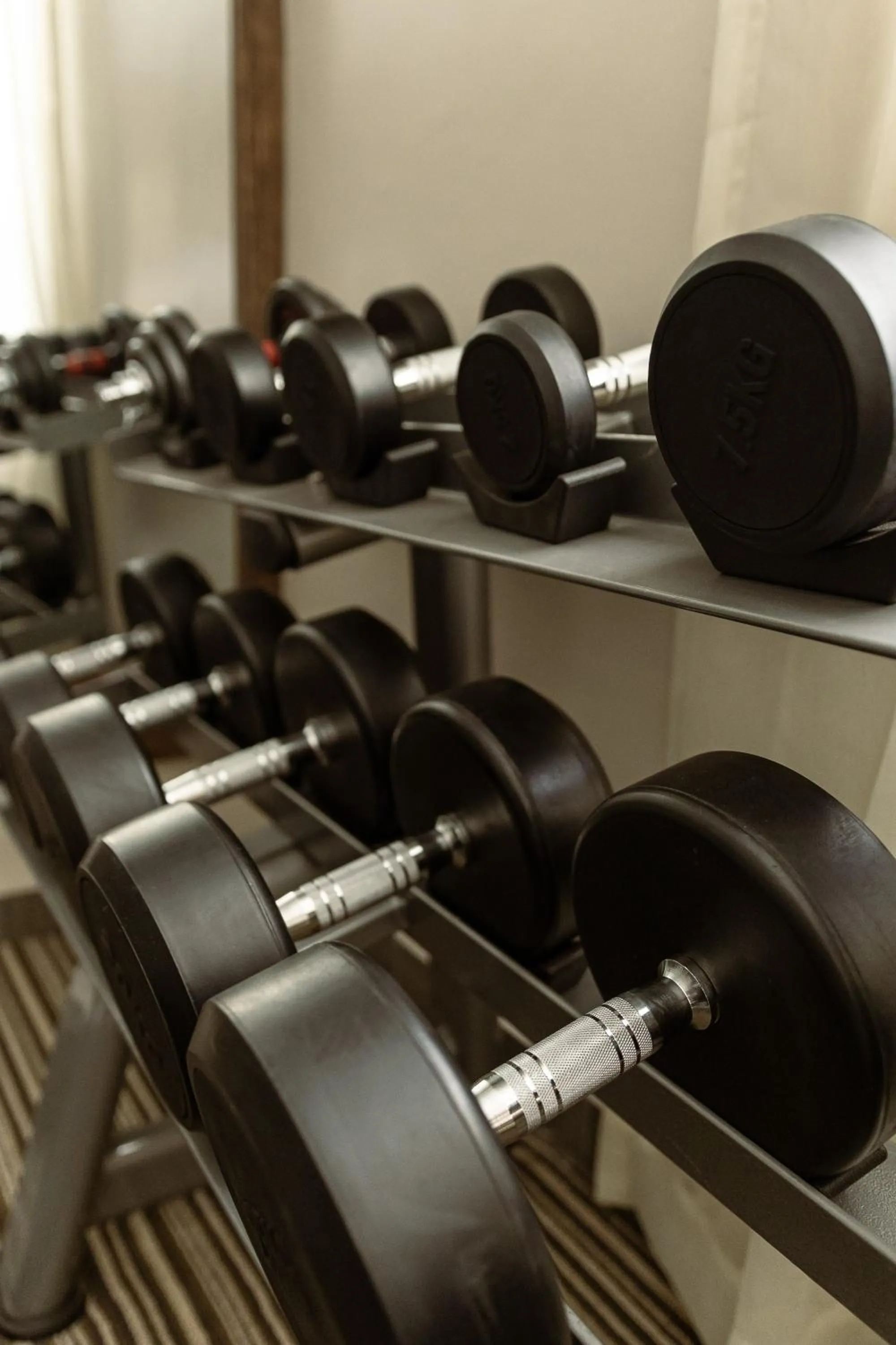 Fitness centre/facilities in Urban Park Suites Hotel