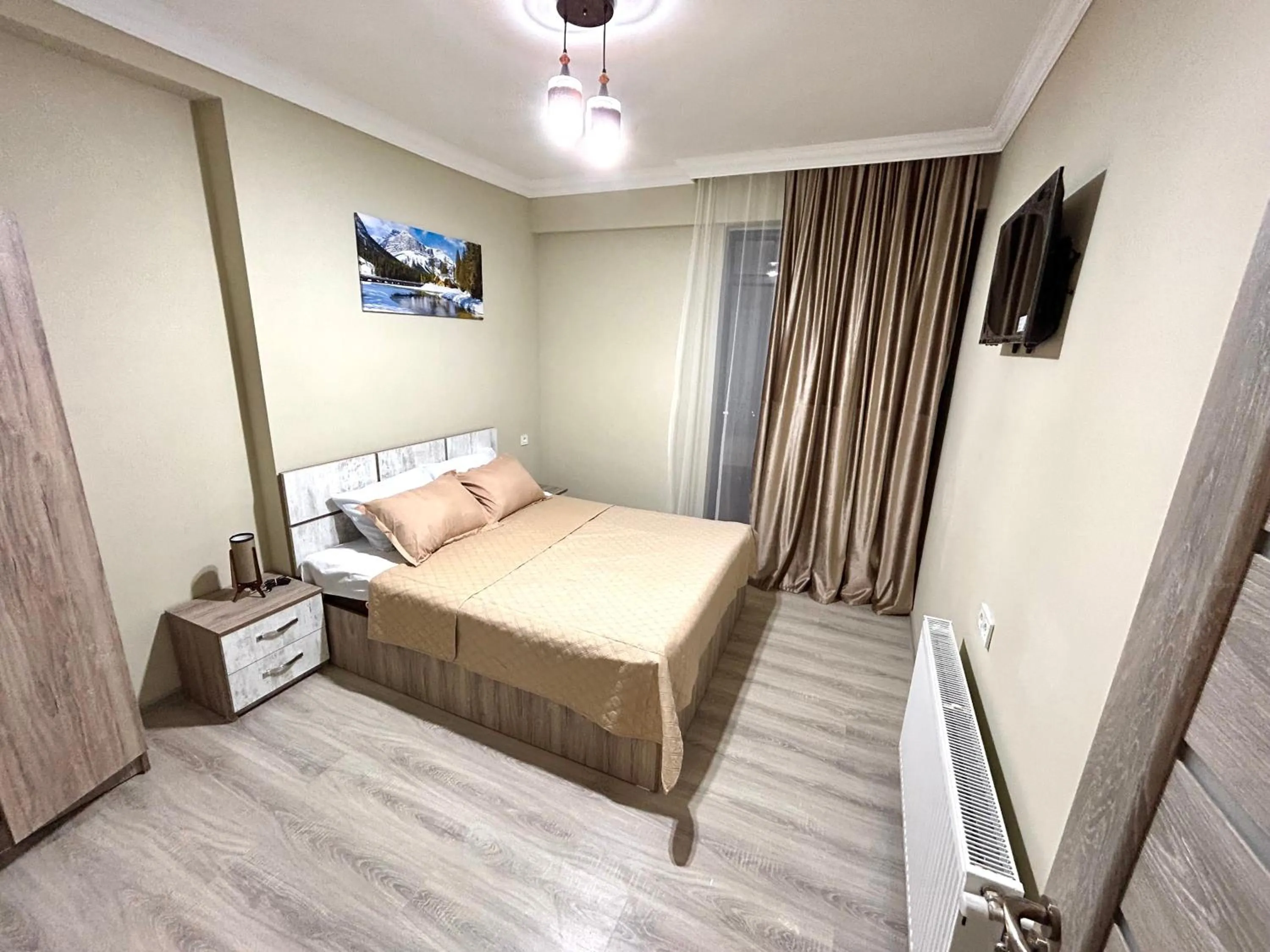 Bed in Dandelion Hotel Gudauri