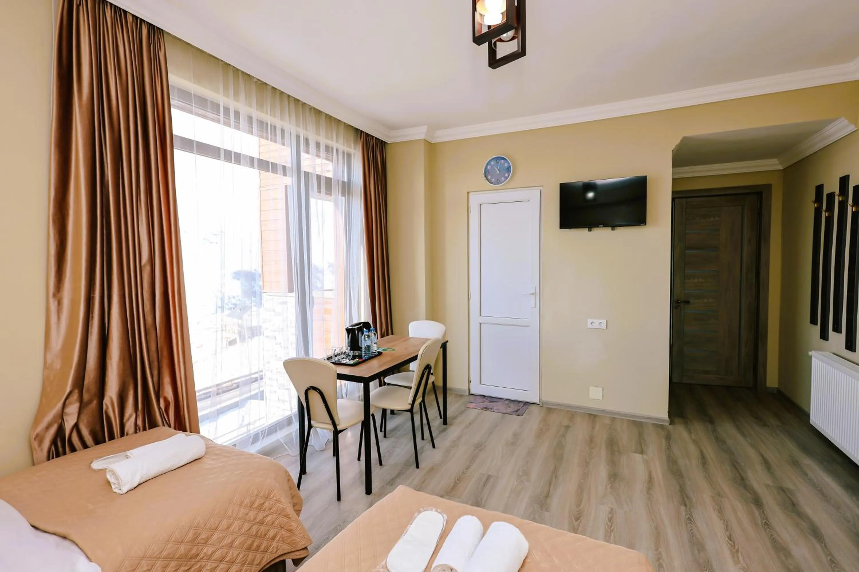 Bed in Dandelion Hotel Gudauri