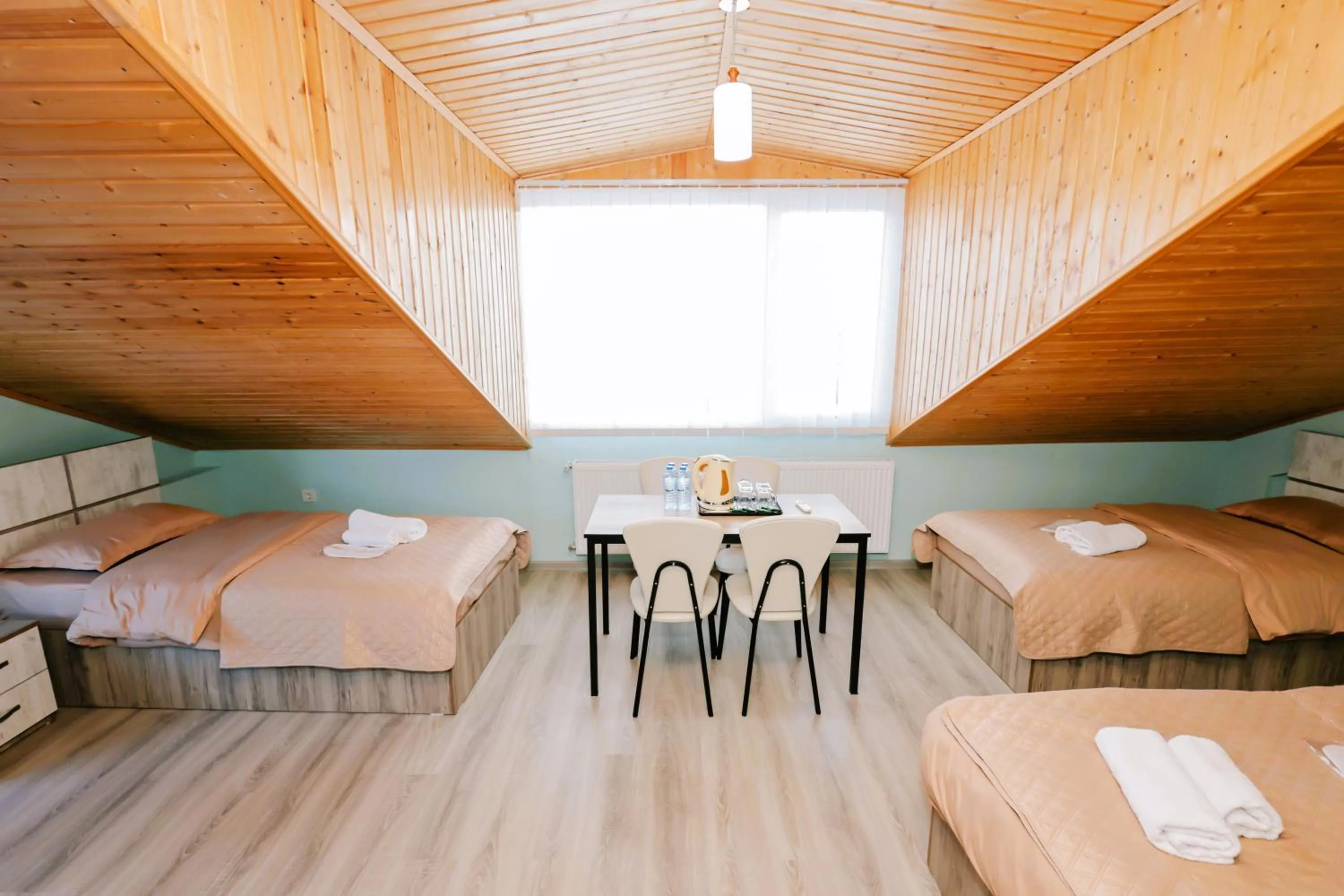 Bed in Dandelion Hotel Gudauri