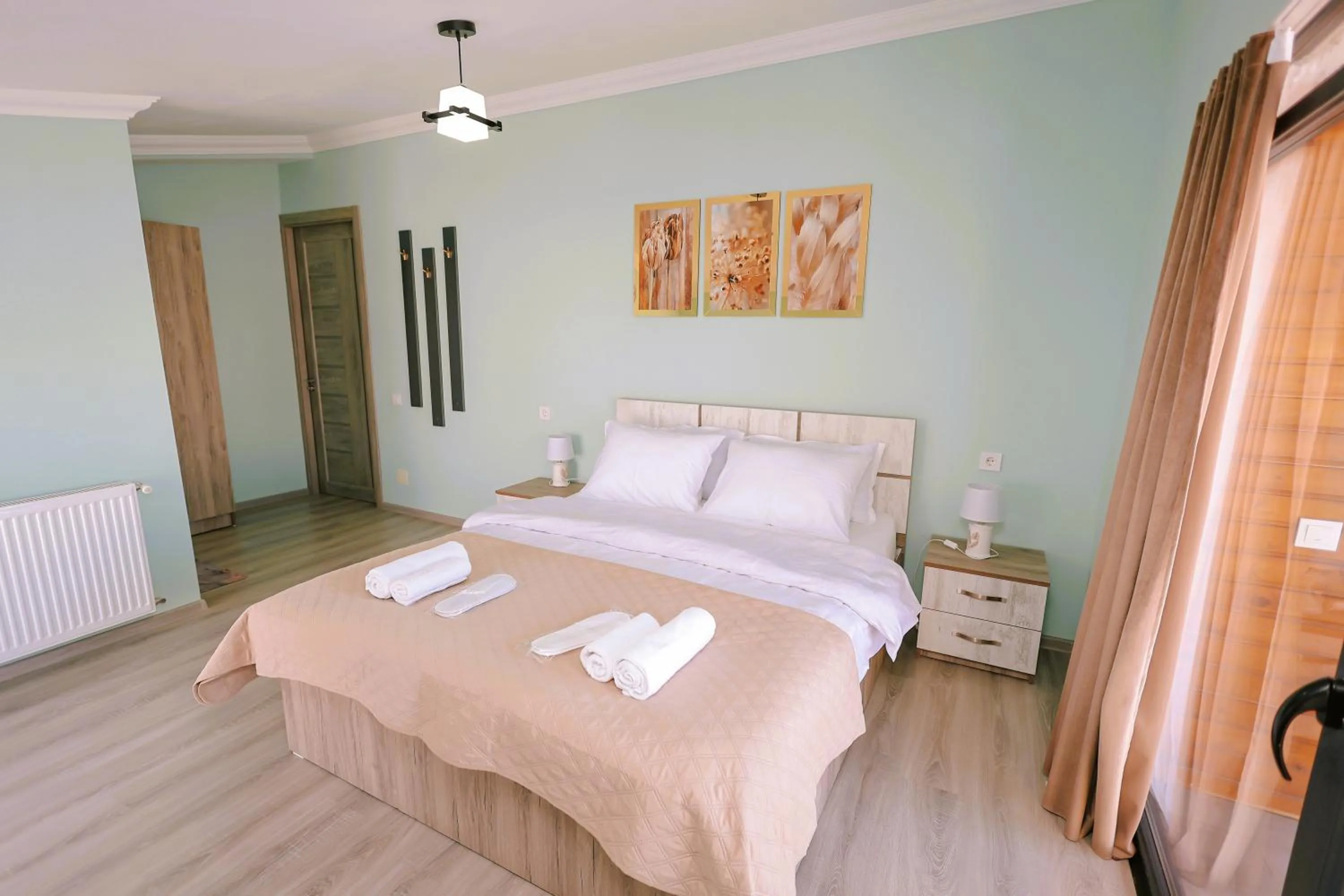 Bed in Dandelion Hotel Gudauri