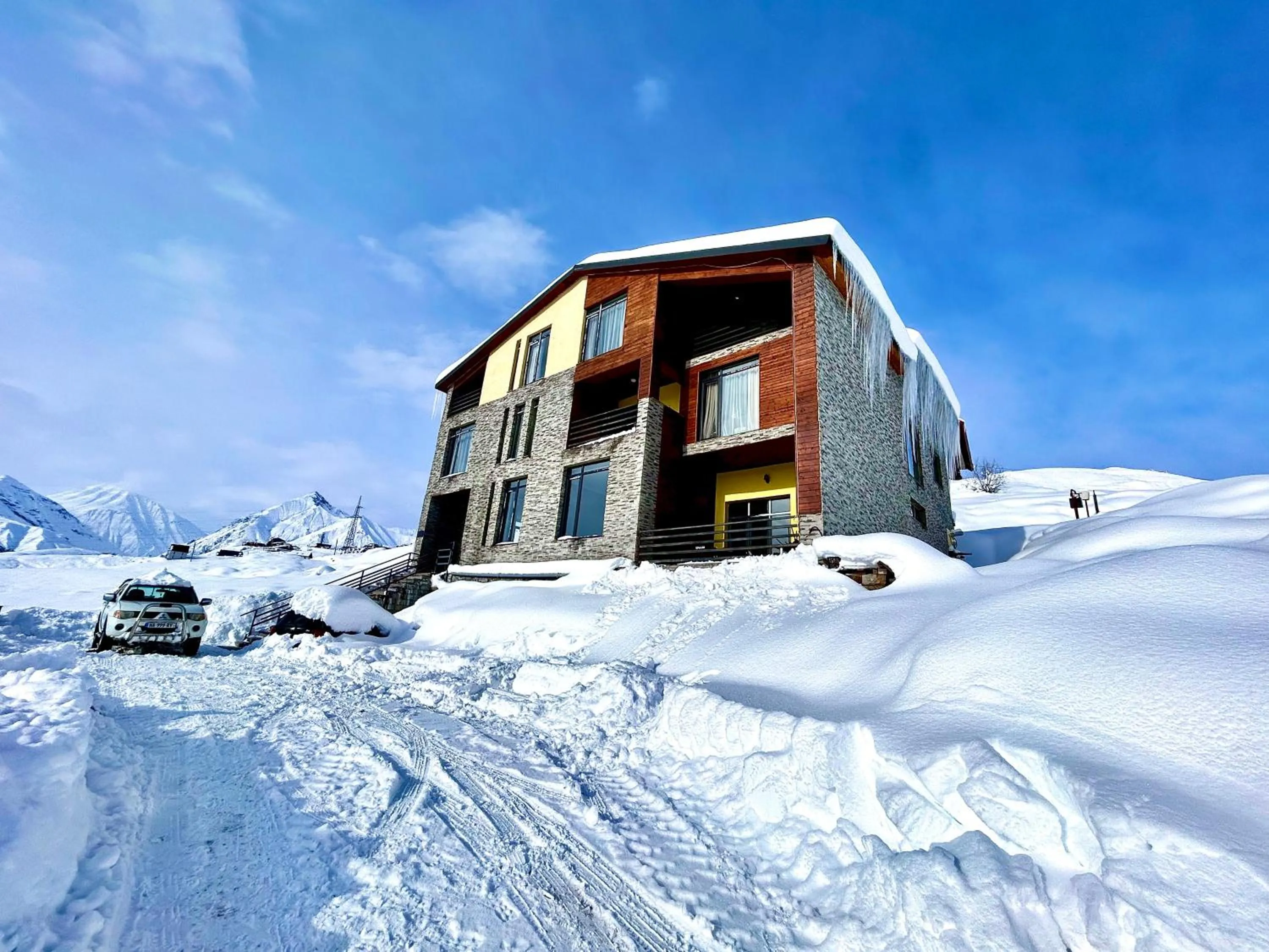 Property building in Dandelion Hotel Gudauri