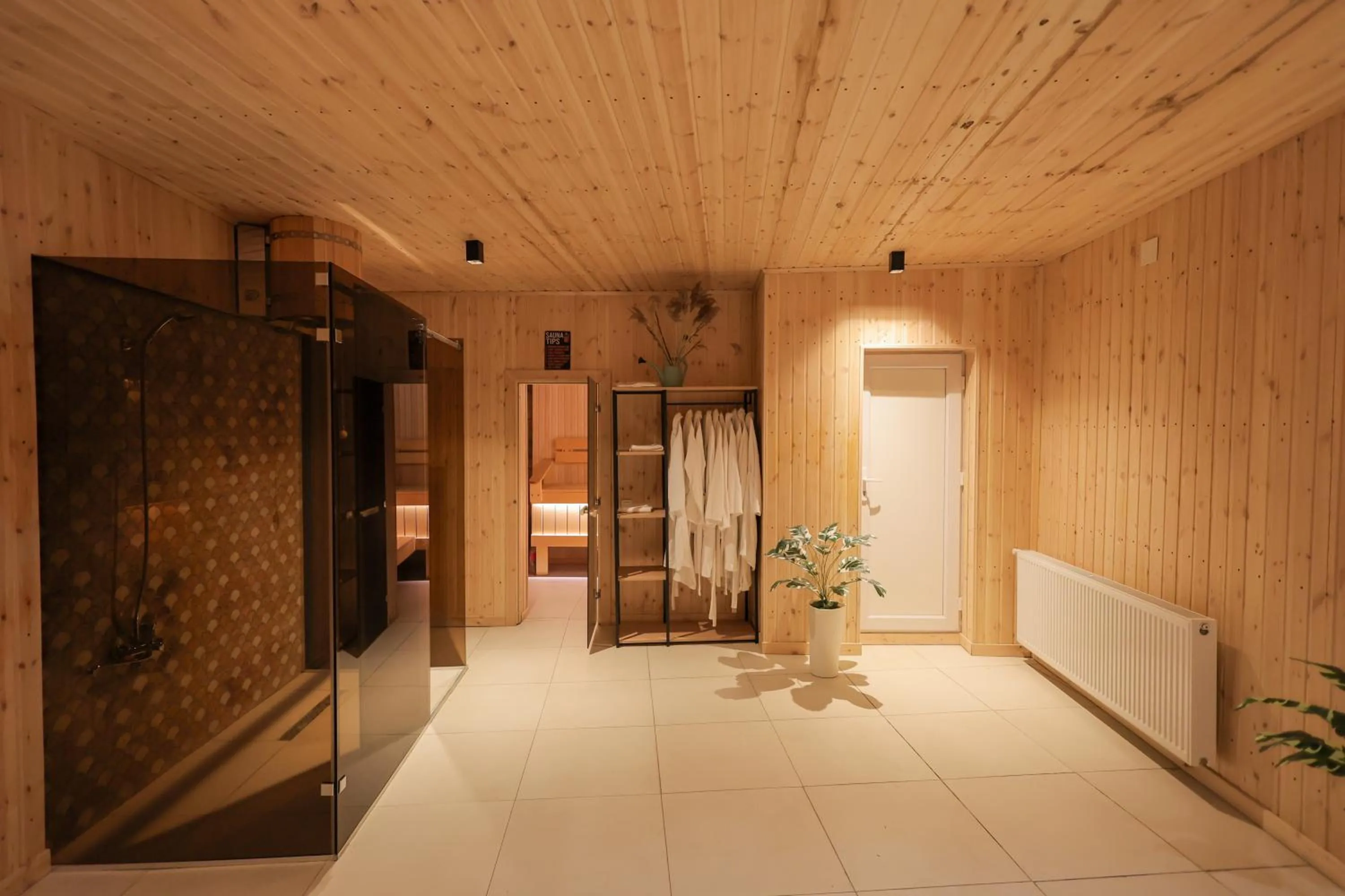 Sauna in Dandelion Hotel Gudauri
