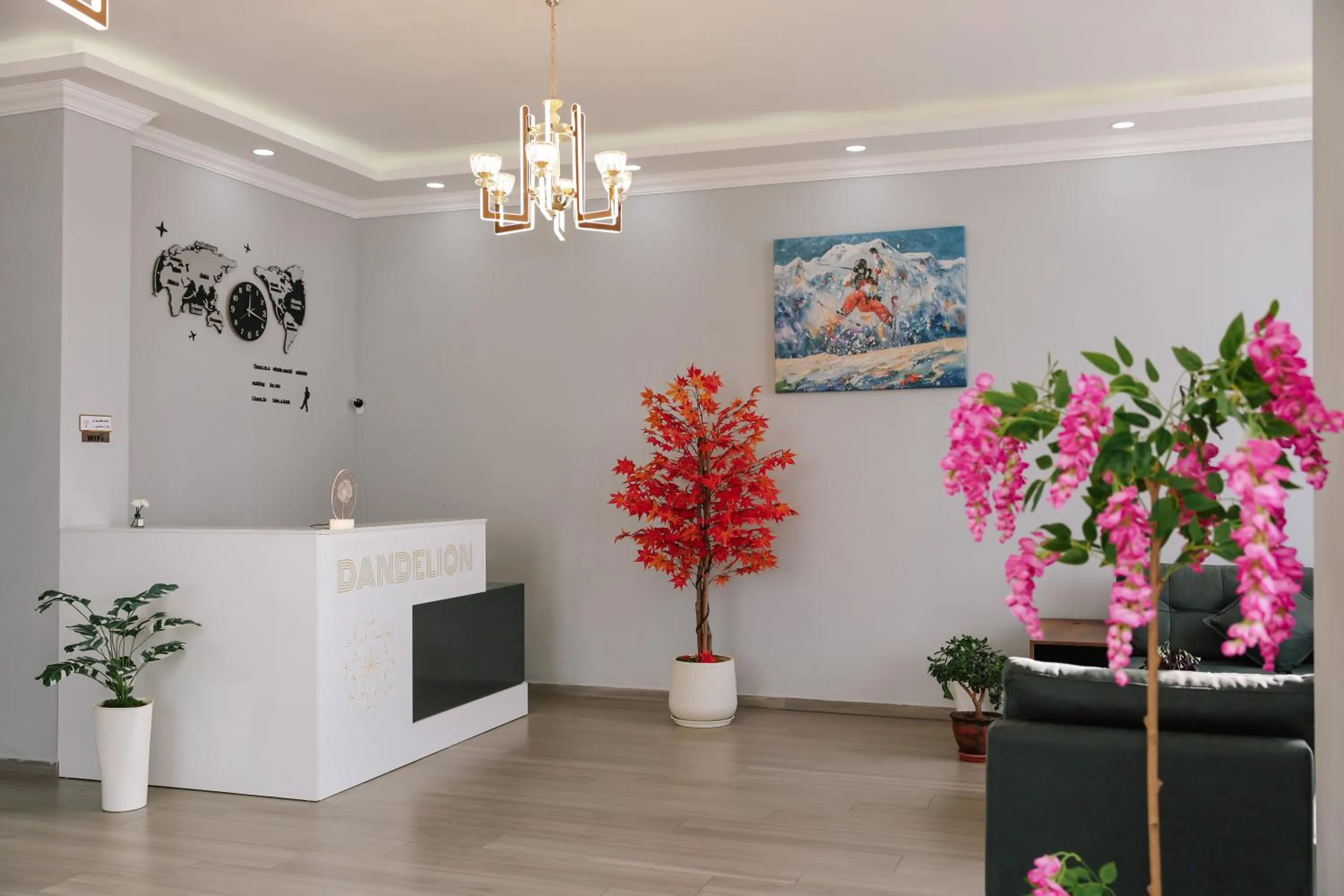 Lobby or reception in Dandelion Hotel Gudauri