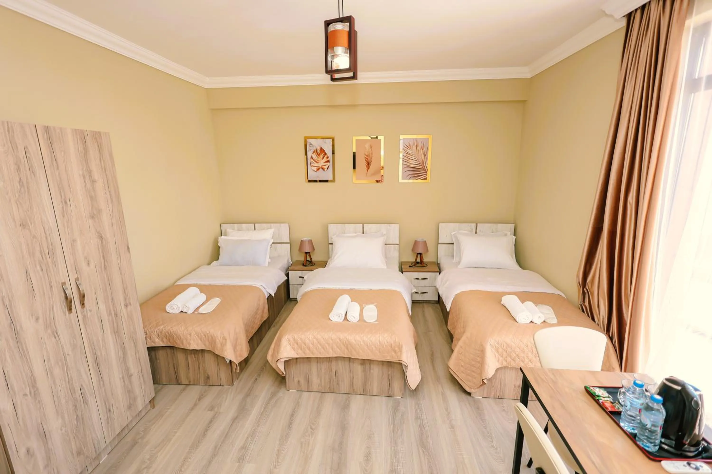 Bed in Dandelion Hotel Gudauri