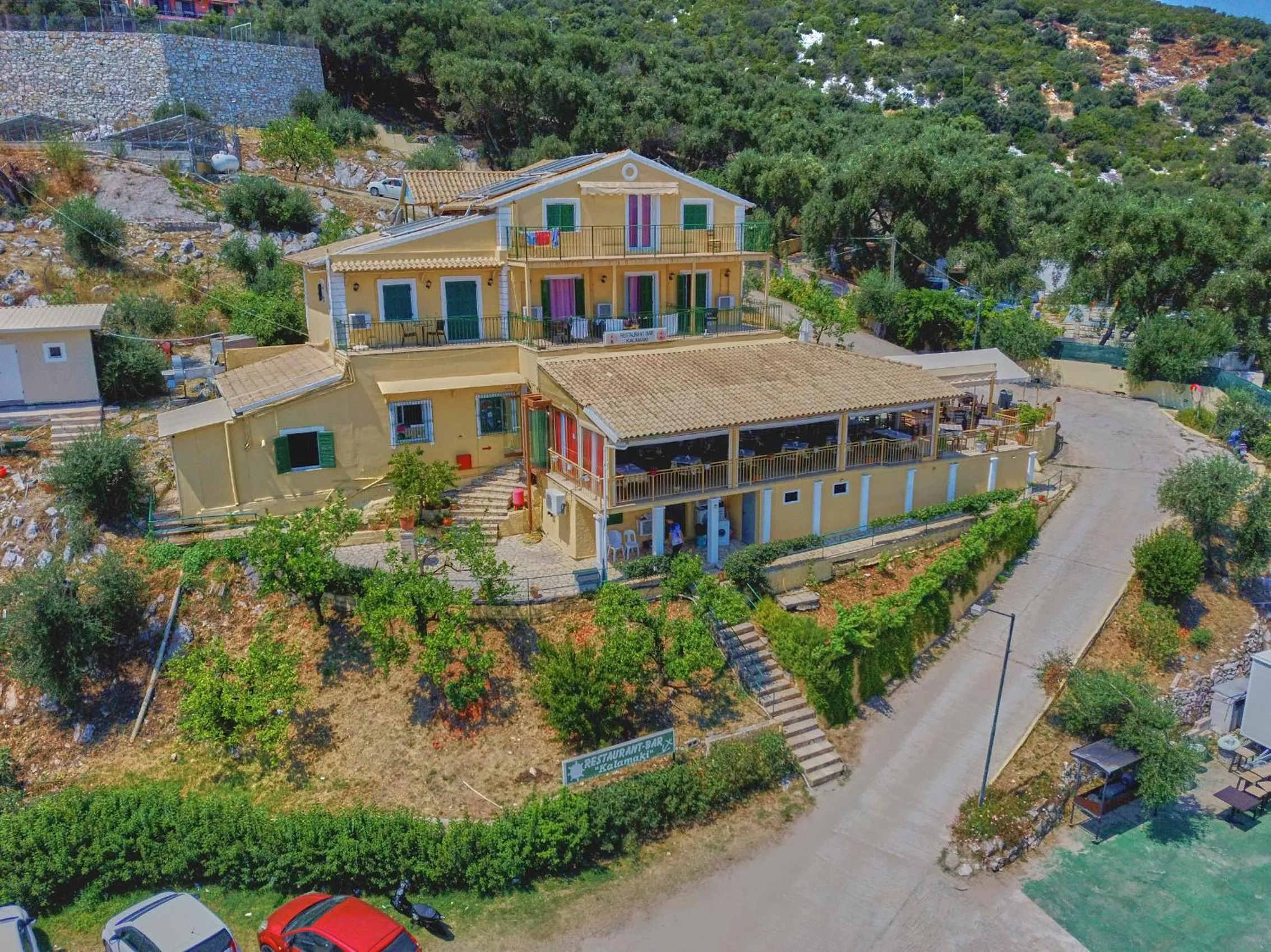 Property building in Nikos Kalamaki Corfu