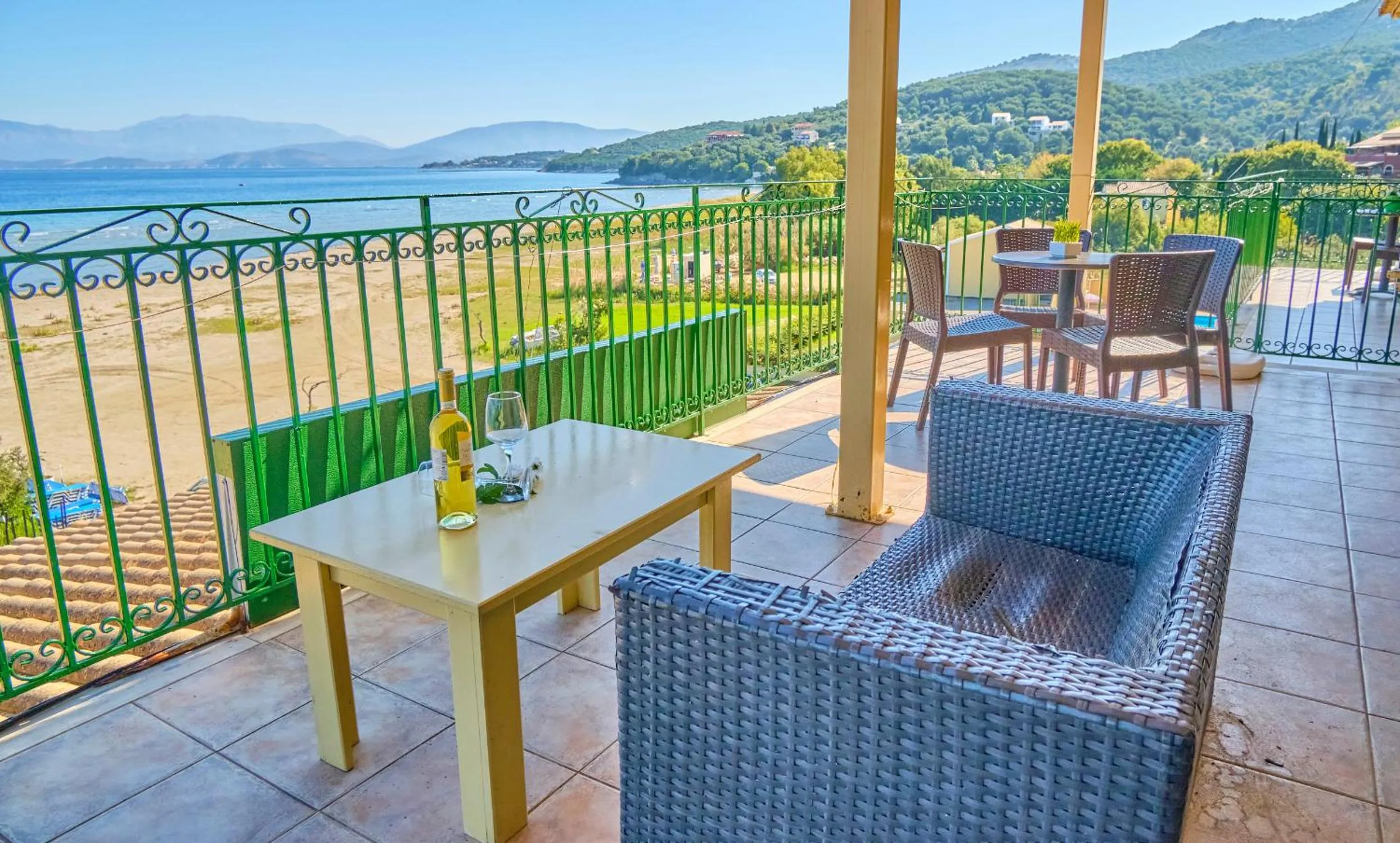 Natural landscape in Nikos Kalamaki Corfu