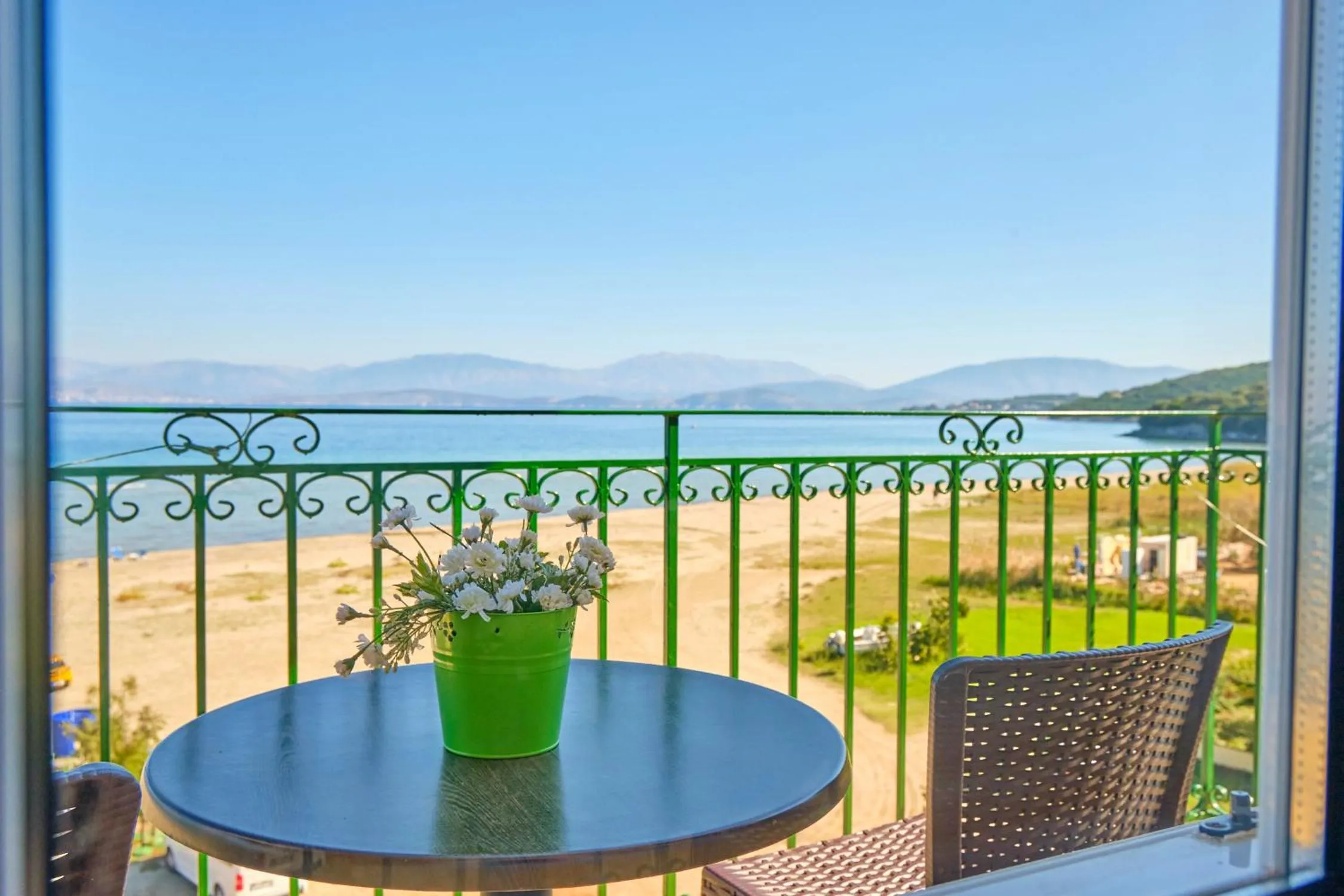 Day in Nikos Kalamaki Corfu