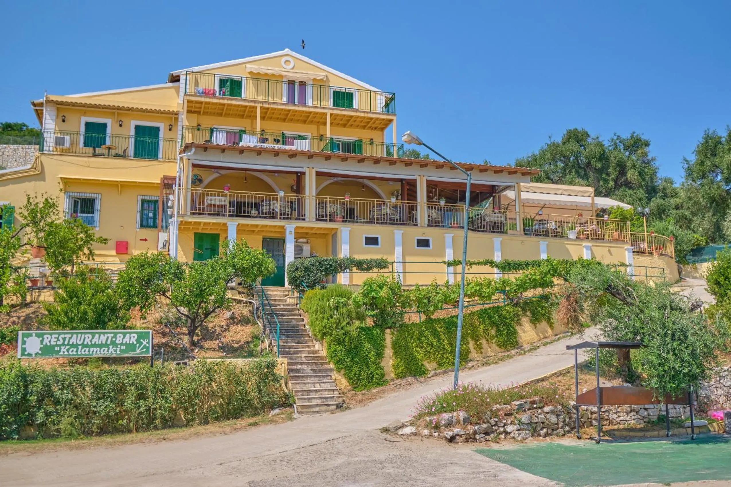 Property building in Nikos Kalamaki Corfu