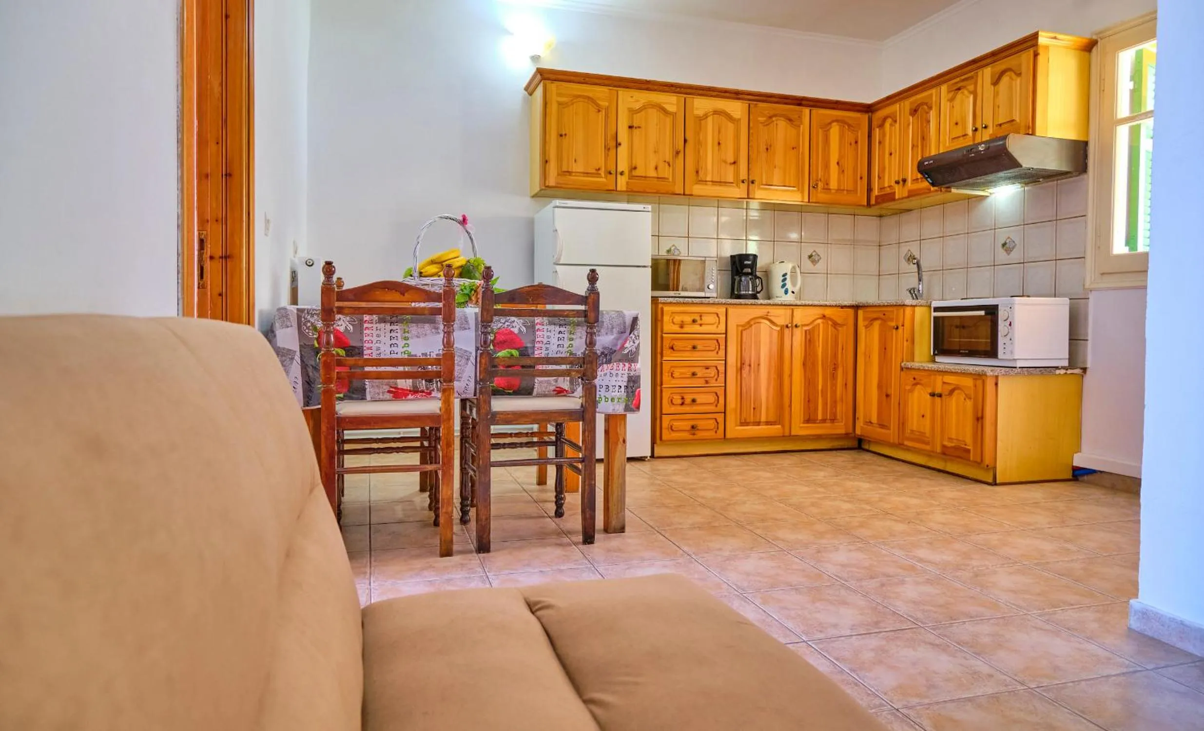 Kitchen or kitchenette in Nikos Kalamaki Corfu
