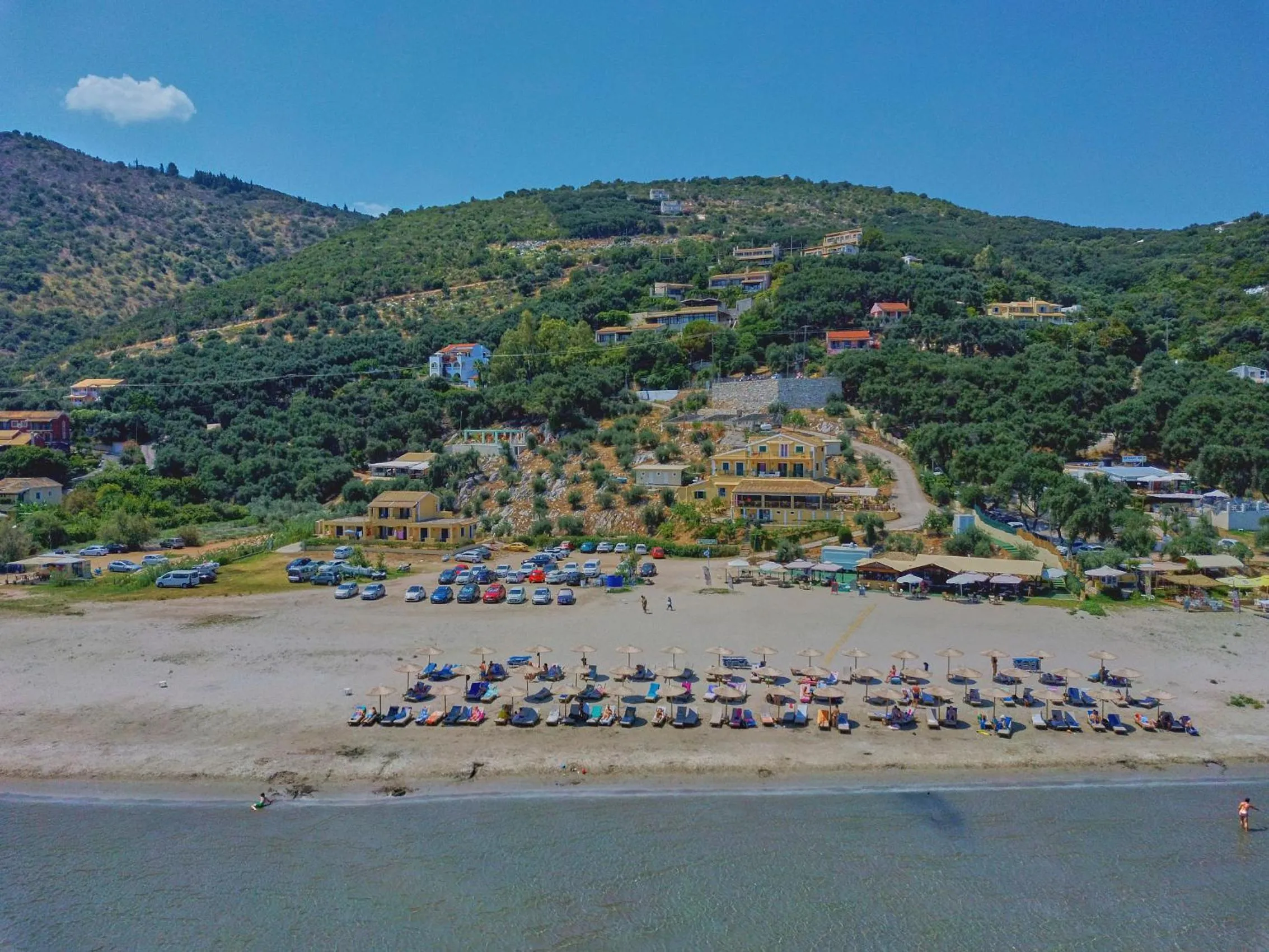 Nearby landmark in Nikos Kalamaki Corfu