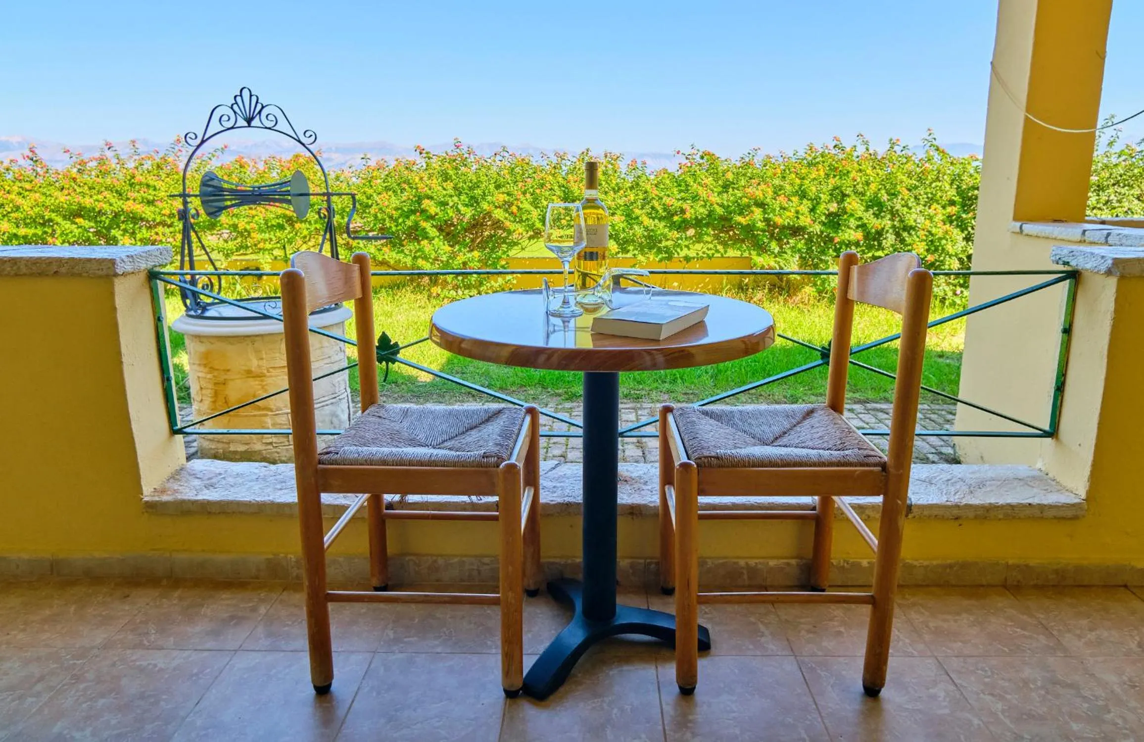 Day in Nikos Kalamaki Corfu