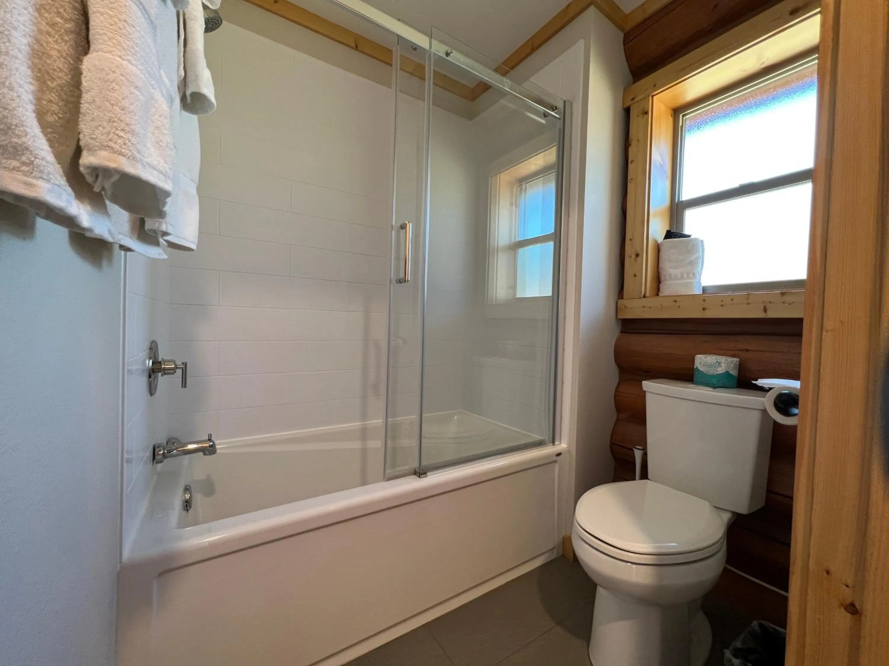 Shower in North Haven Campground