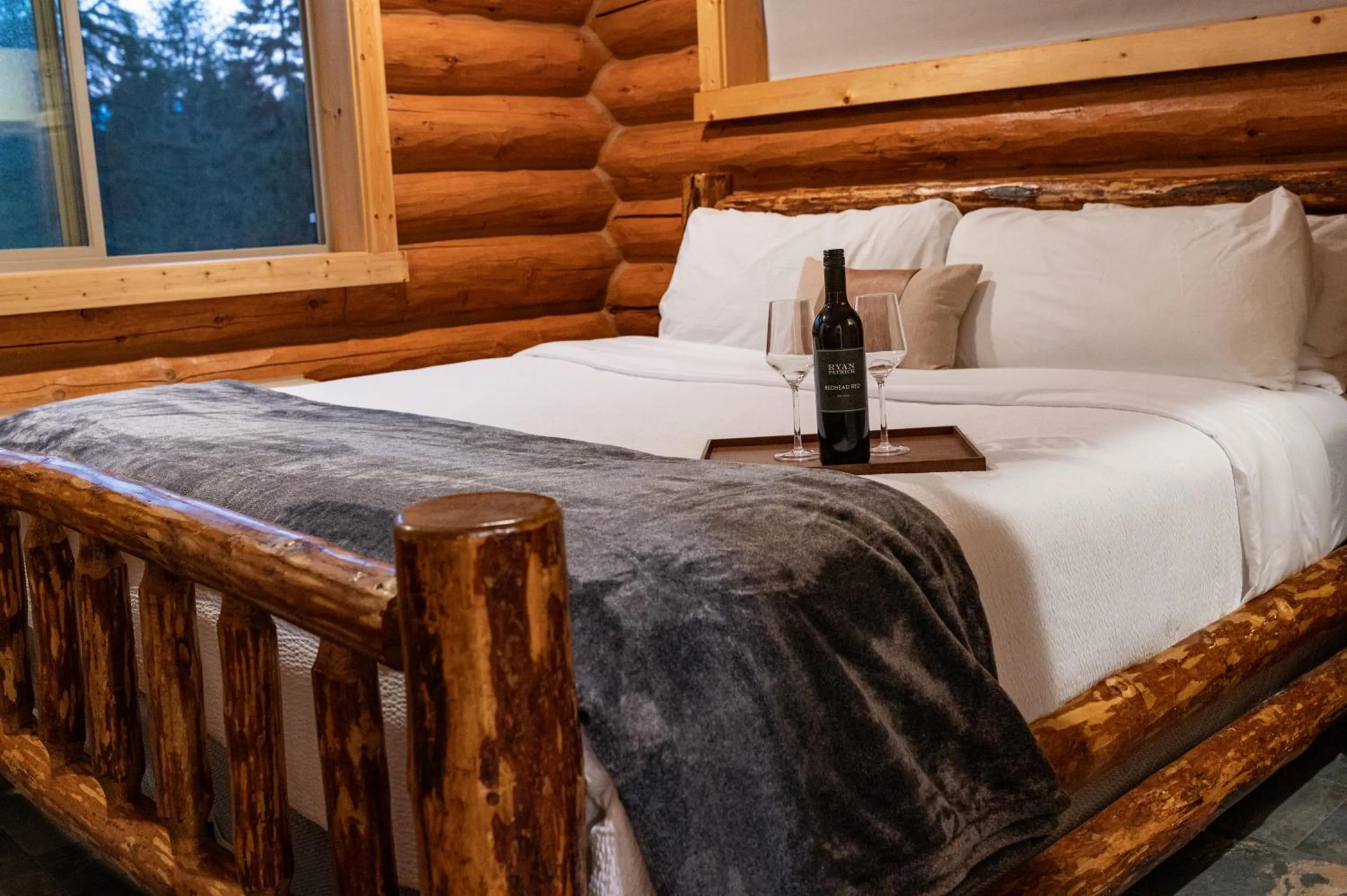 Bedroom, Bed in North Haven Campground