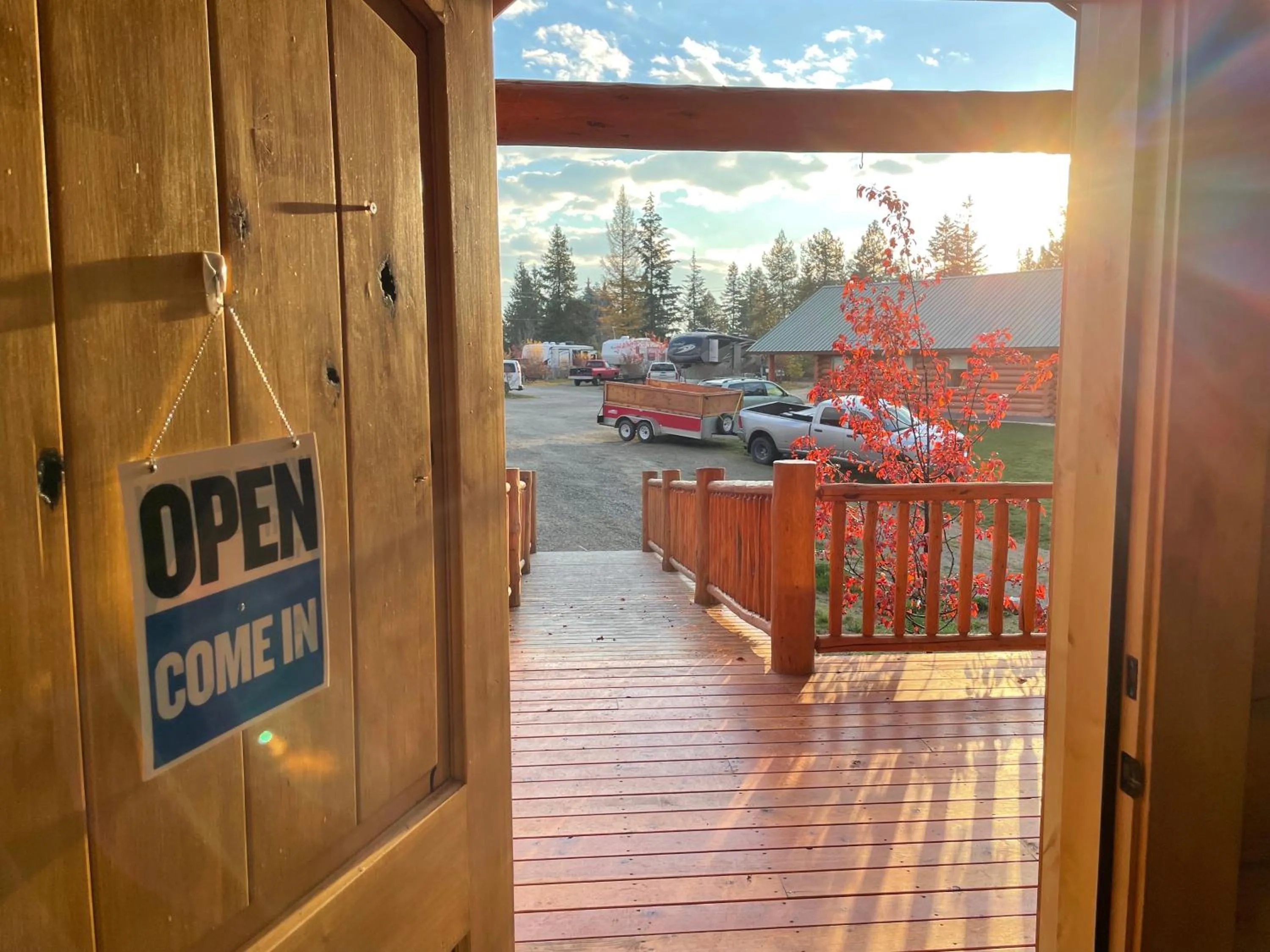 Property building in North Haven Campground